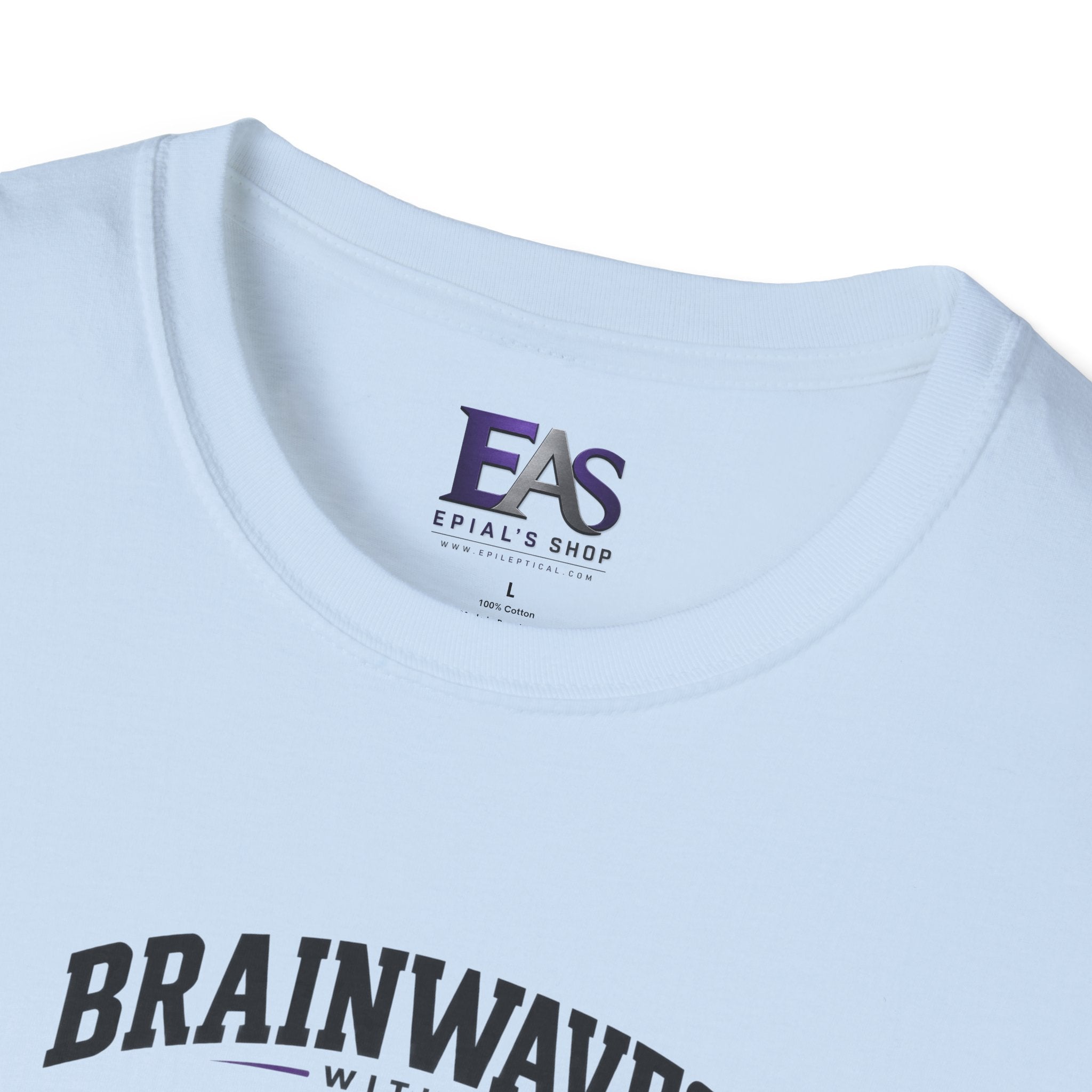 Brainwaves With Main Character Energy Epilepsy Awareness T-Shirt