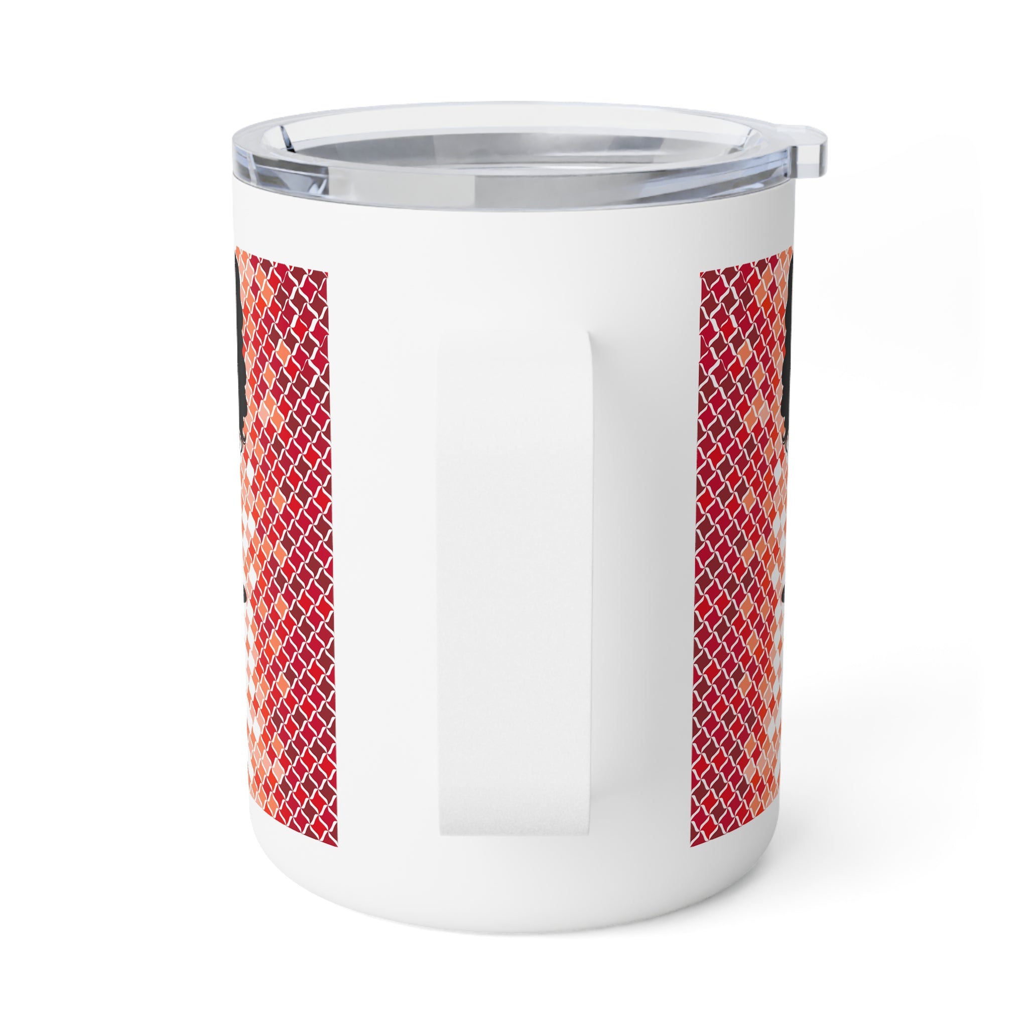 Photo depicting the ​Pretty Cat Lady Insulated Coffee Mug, 10oz from EpiAl's Shop.