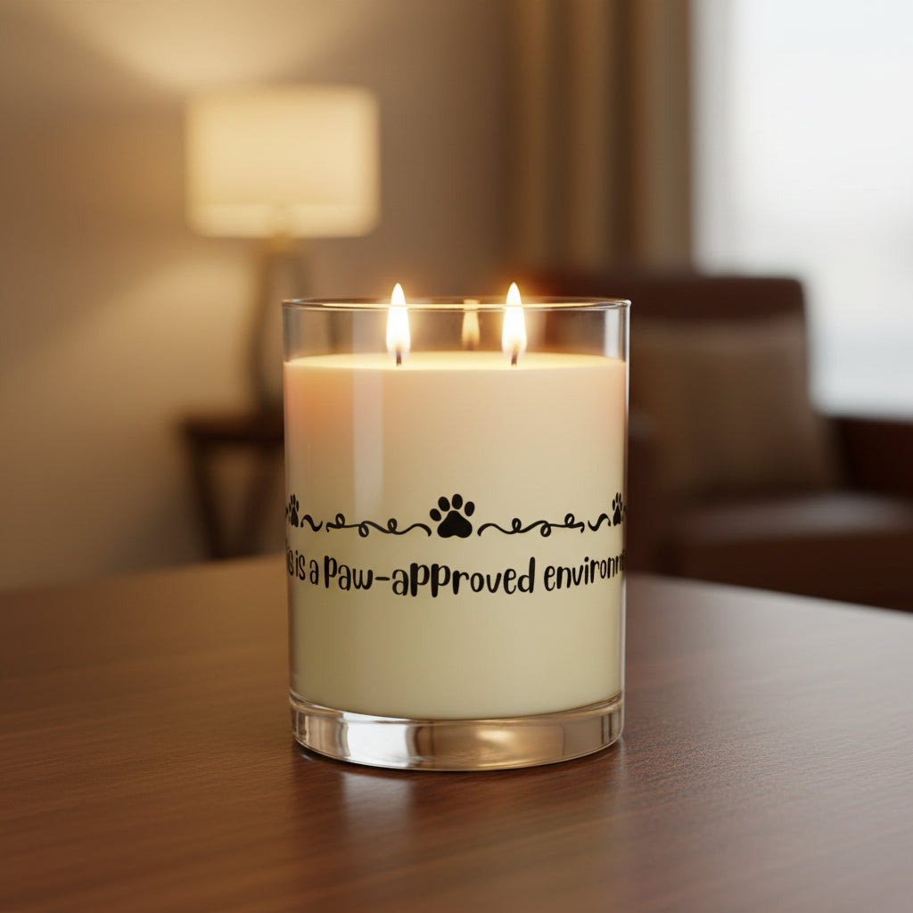Paw-Approved Environment Candle – Sassy Cat Soy Candle with Dual Wicks
