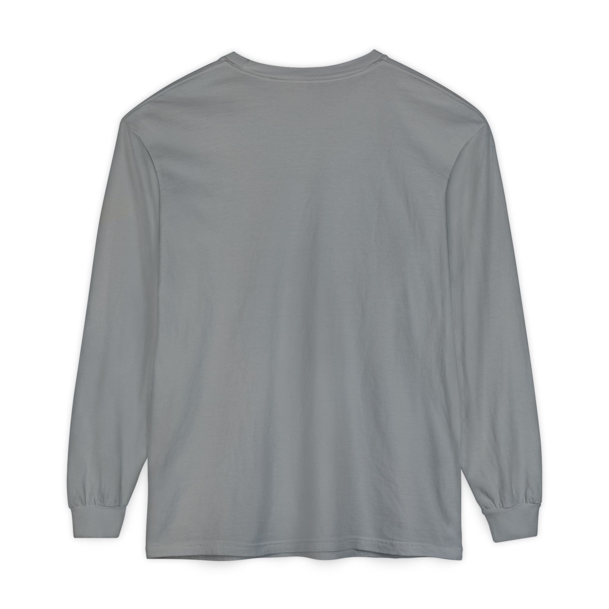 Long Sleeve T‑Shirt — “The Middle Is Missing” Minimal Brain Puzzle Design