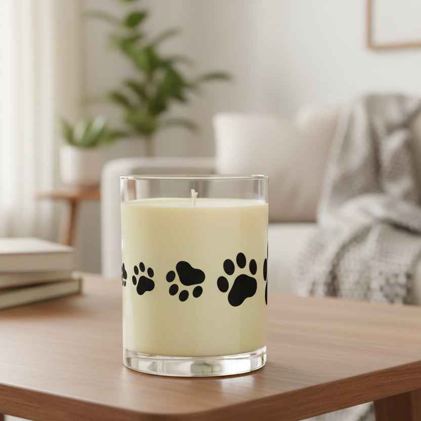 Paws & Reflect Soy Candle – Calm, Cozy, Slightly Judgmental