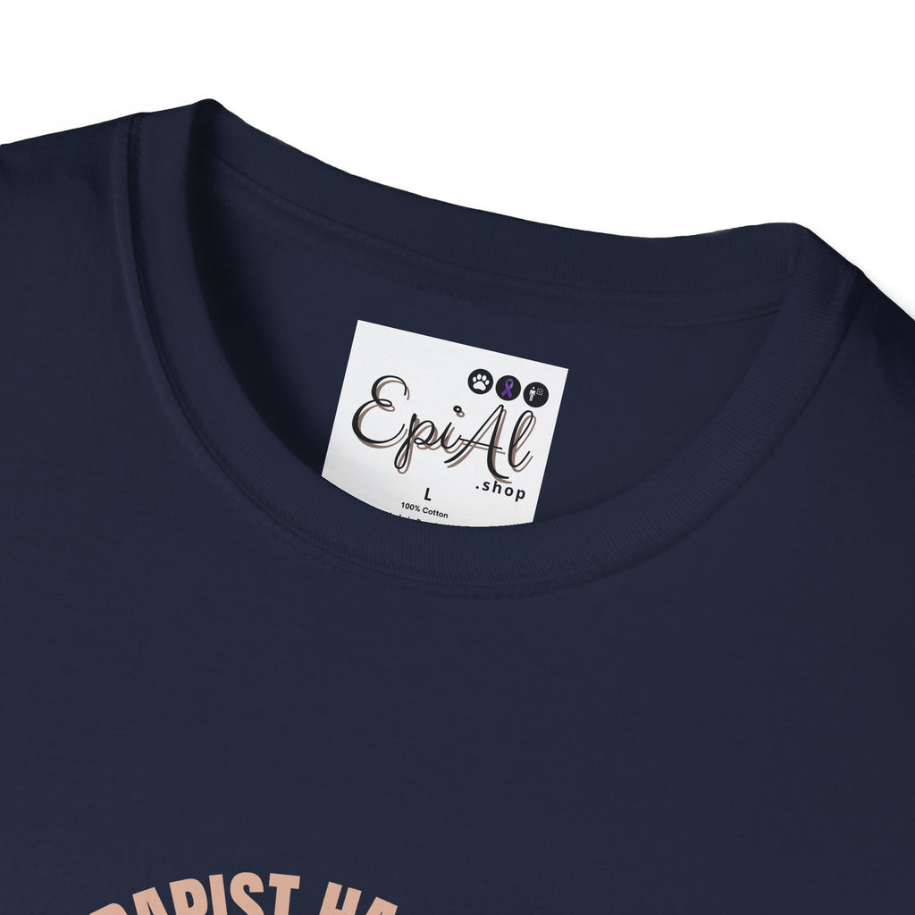 Whimsical Cat Therapy T-Shirt | Cute Pet Lover Tee