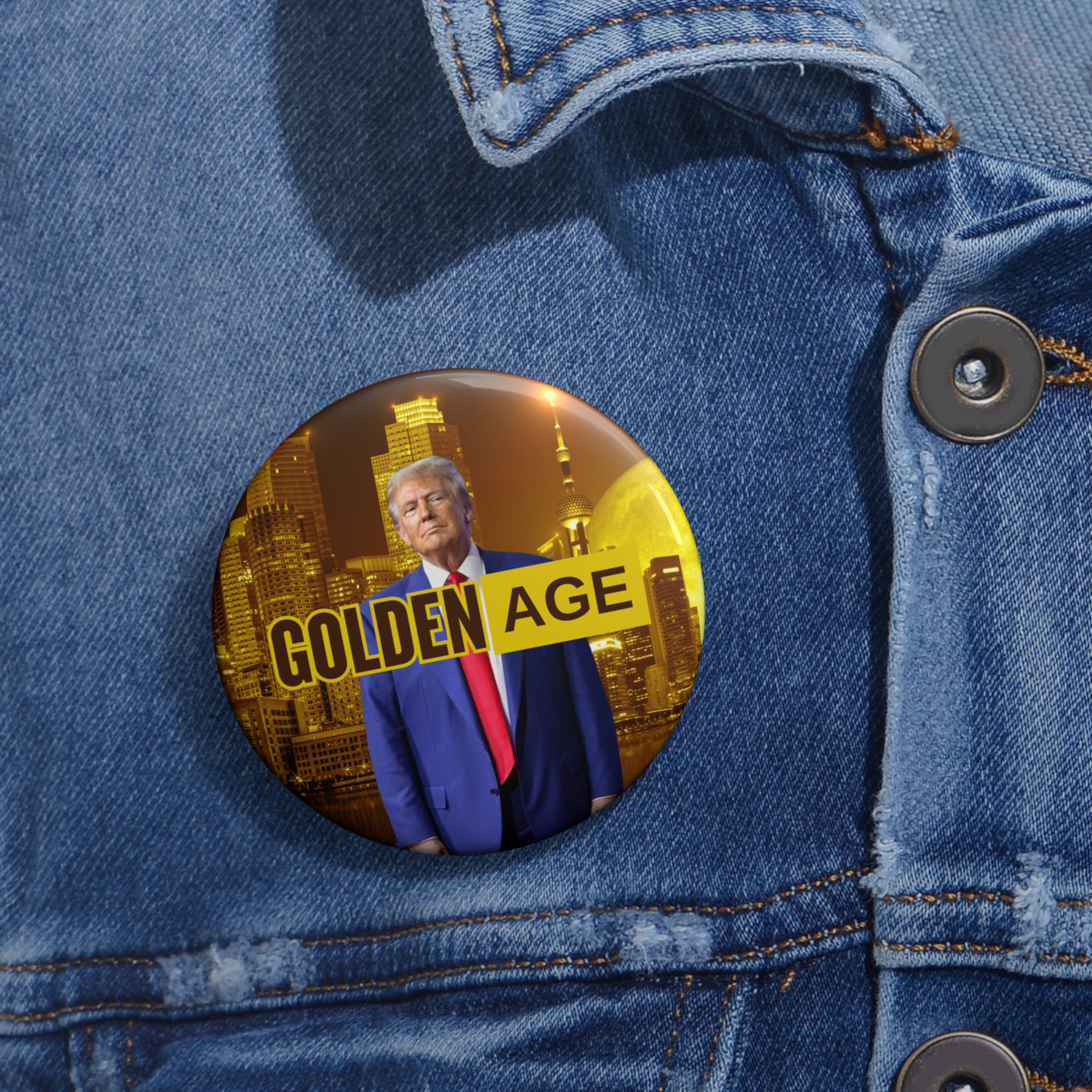 Trump Golden Age Pin Buttons