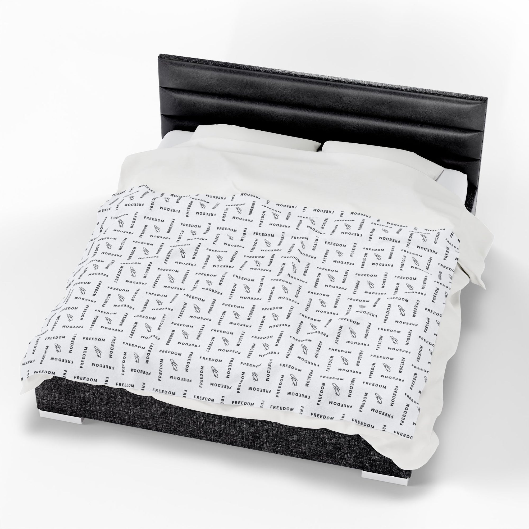 Freedom Velveteen Plush Blanket for Cozy Living