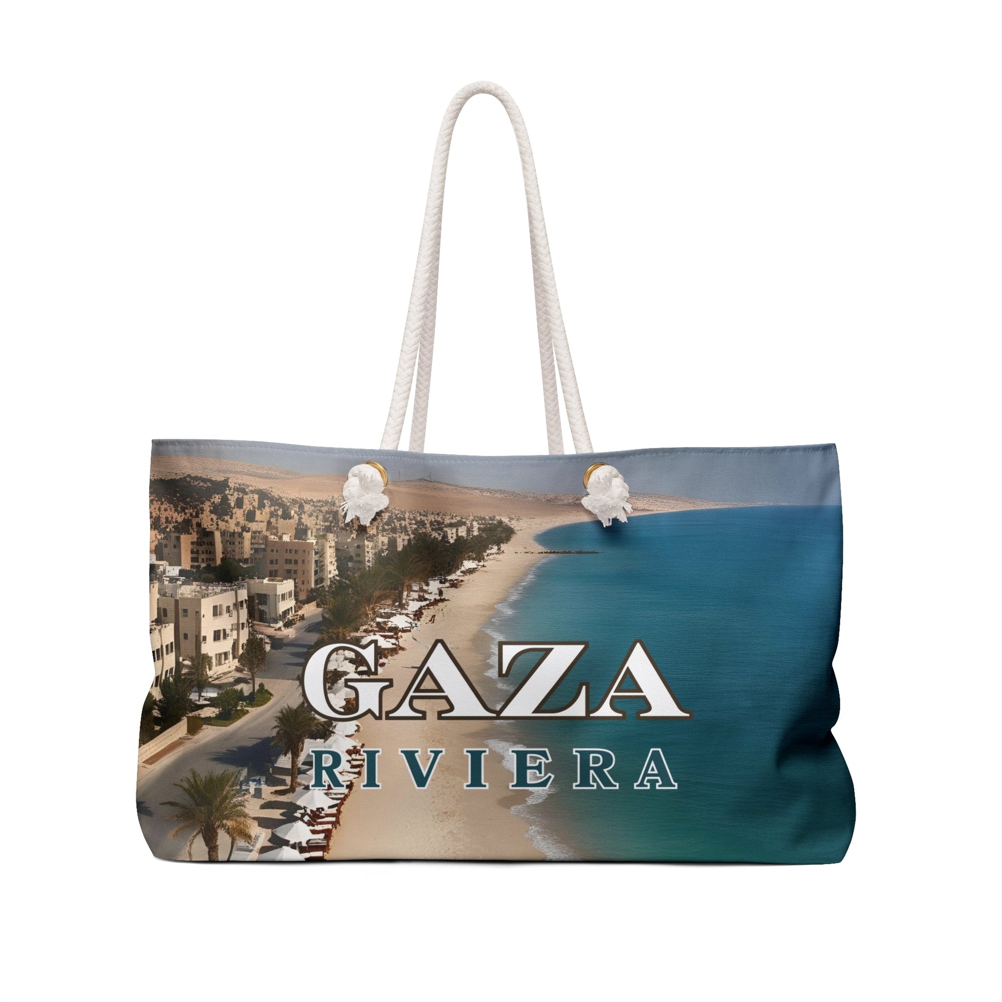 Gaza Riviera Resort Weekender Bag Printify