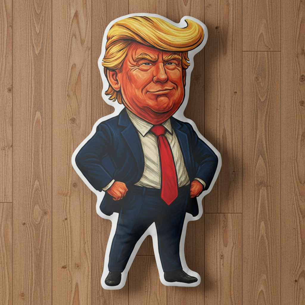 Novelty Pillow - Political Caricature