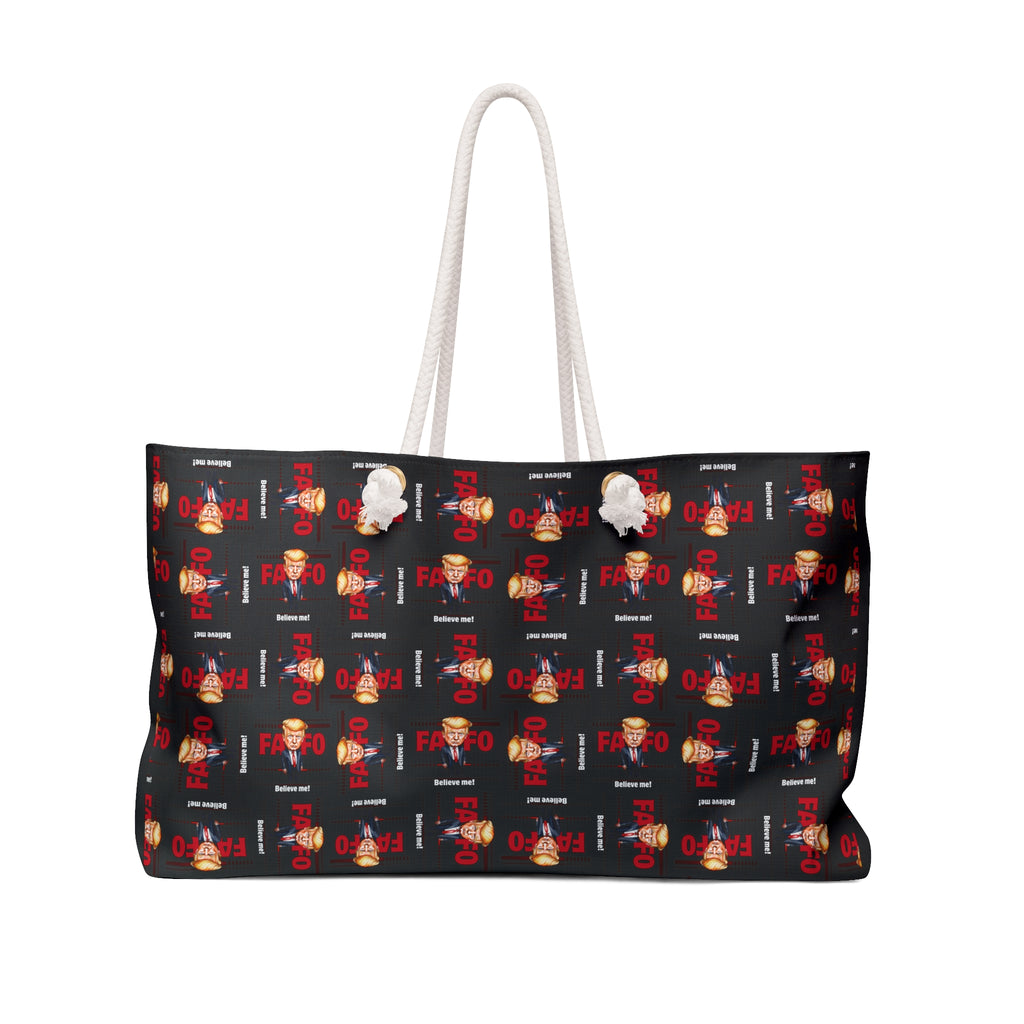 Trump FAFO Chic Weekender Bag