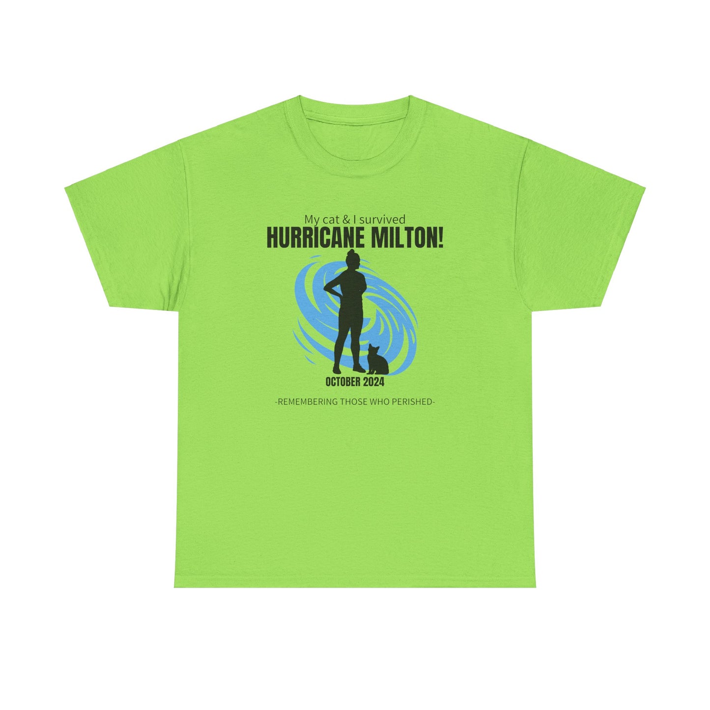 Hurricane Milton Survivor Unisex Heavy Cotton Tee