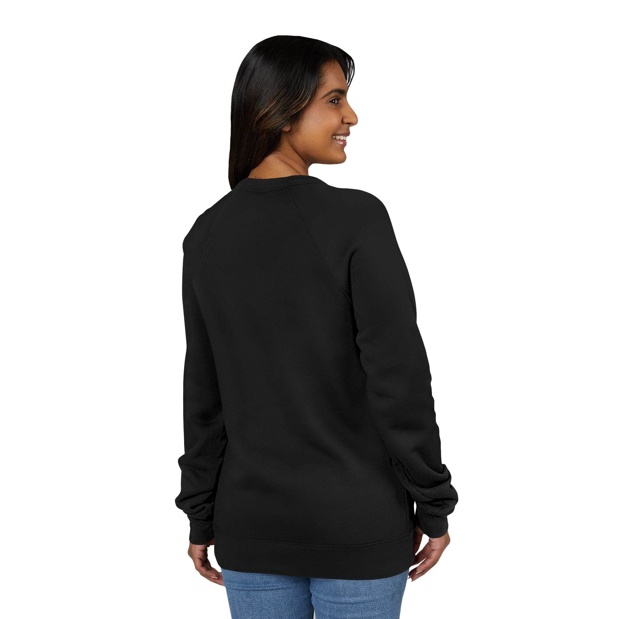 The Horrors Persist, So Do I. Gothic Cat Raglan Sweatshirt