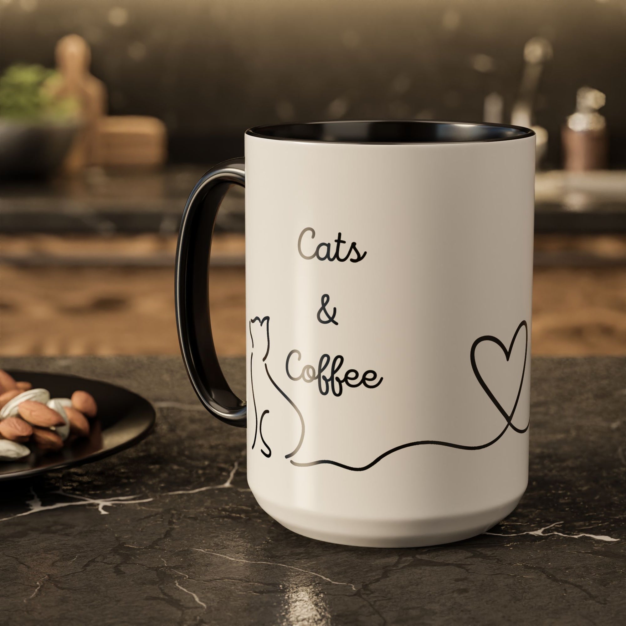 Hugs & Mugs Vibrant Color Coffee Mug