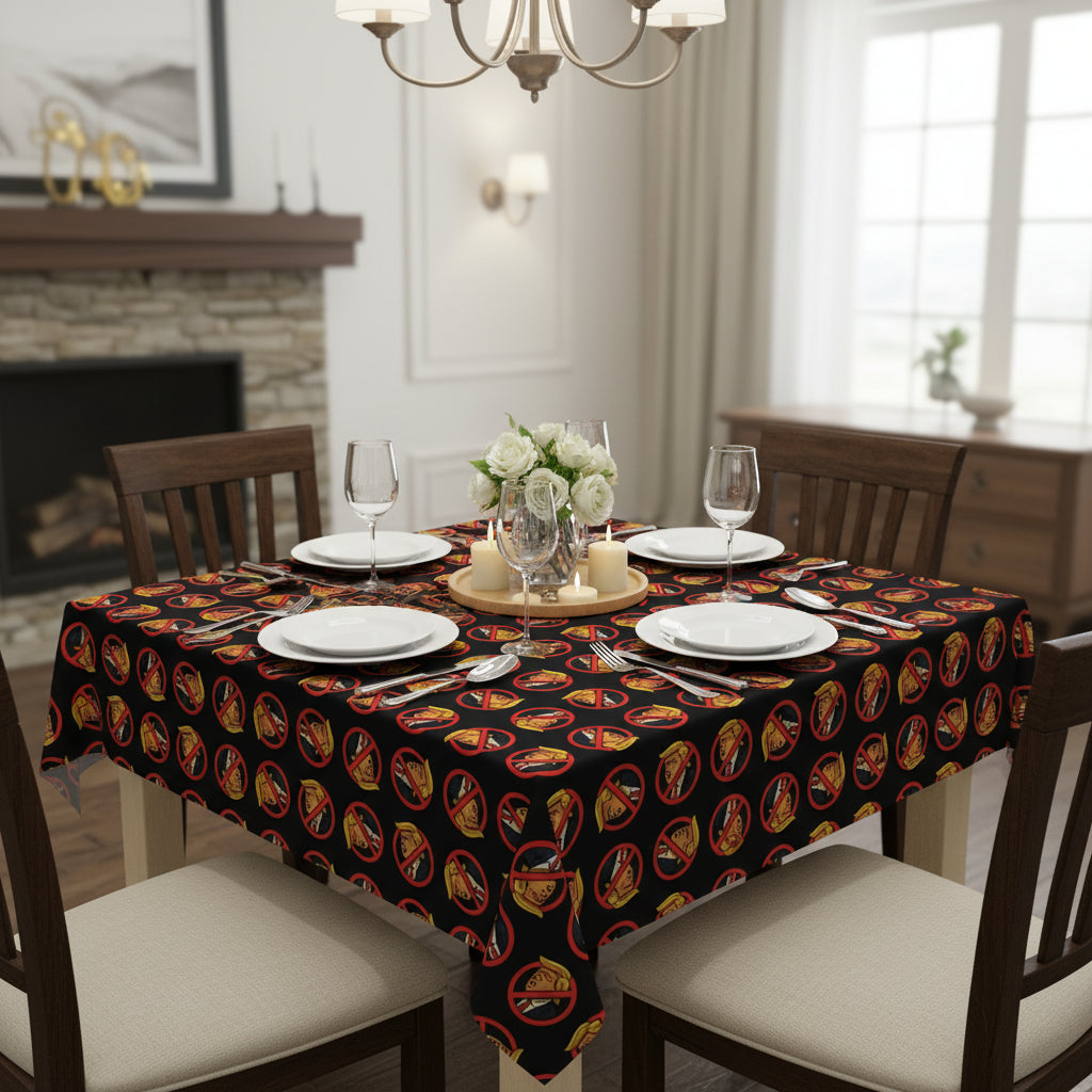 Anti Tablecloth for Entertaining