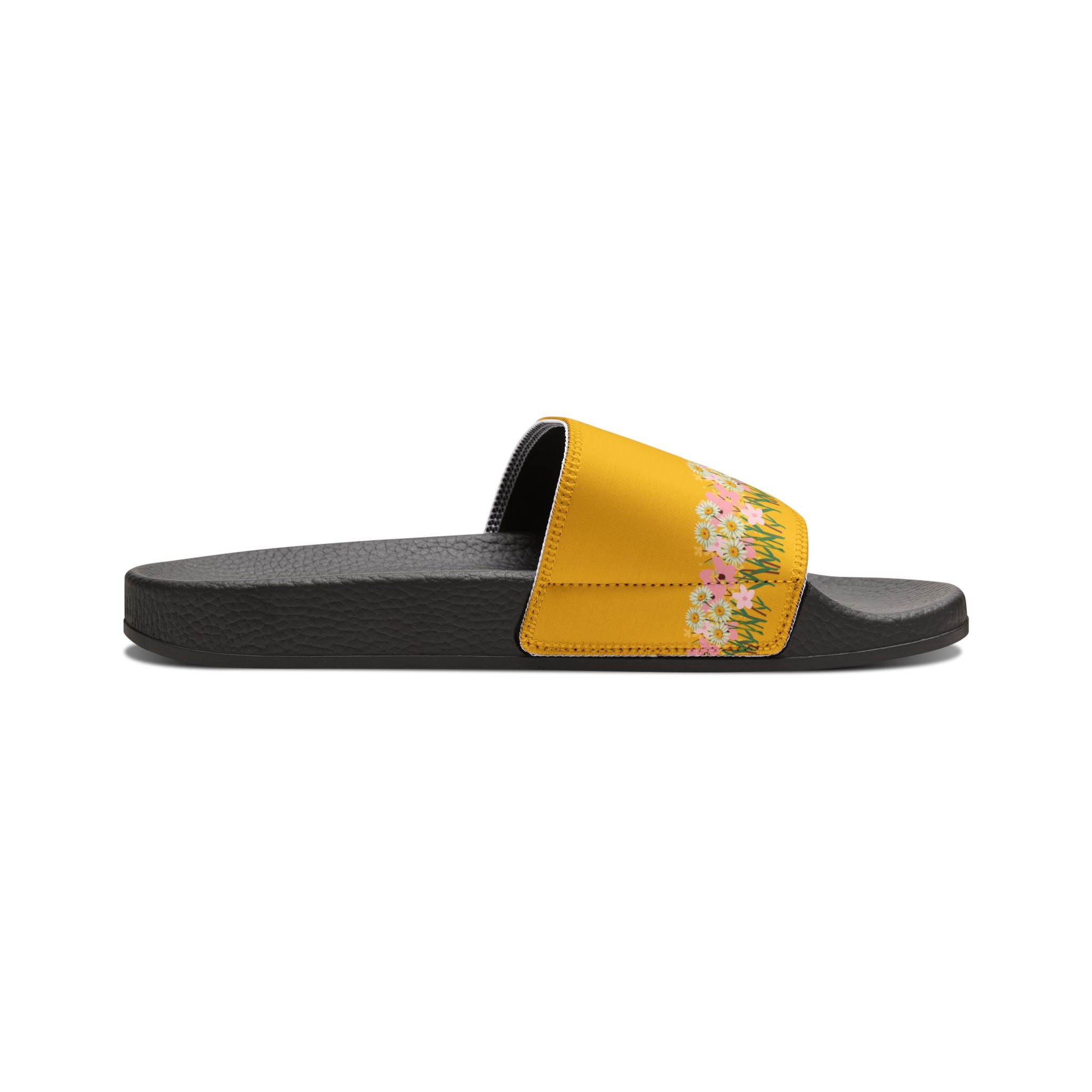Floral Cat Slide Sandals — Garden Observer Edition
