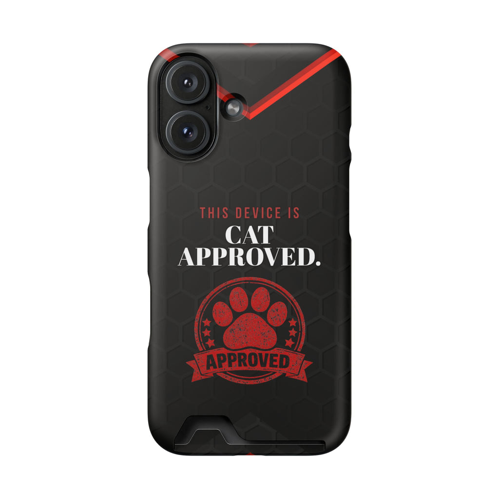 This Device Is Cat Approved Samsung Galaxy Case – Paw Stamp Design