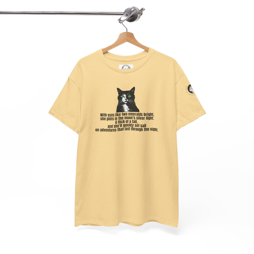 Emerald Eyed Mischief Unisex Heavy Cotton Tee