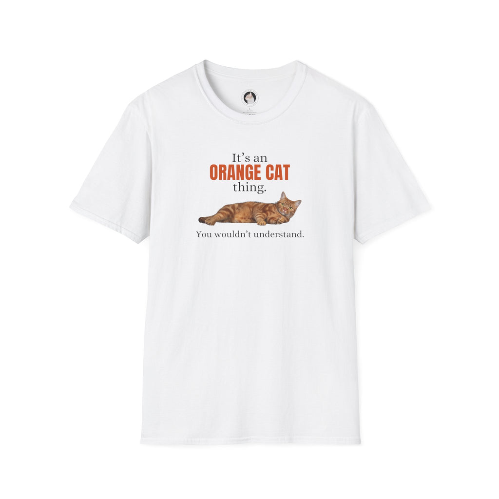 It's an Orange Cat Thing Unisex Softstyle T-Shirt