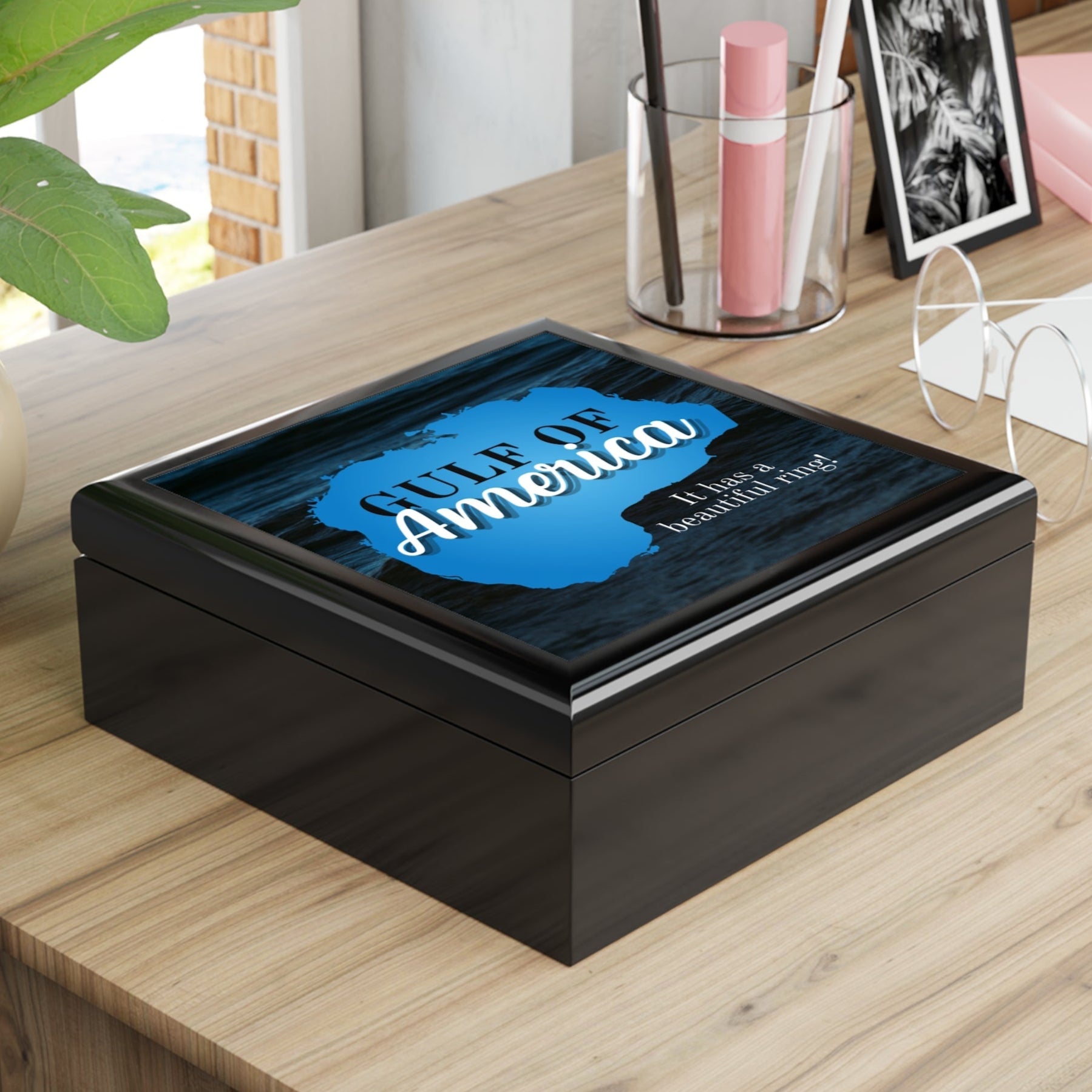 Gulf of America: Beautiful Ring - Jewelry Box Printify