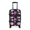 My Brain. My Battle. Epilepsy Awareness Hard-Shell Suitcase | Purple Floral Luggage
