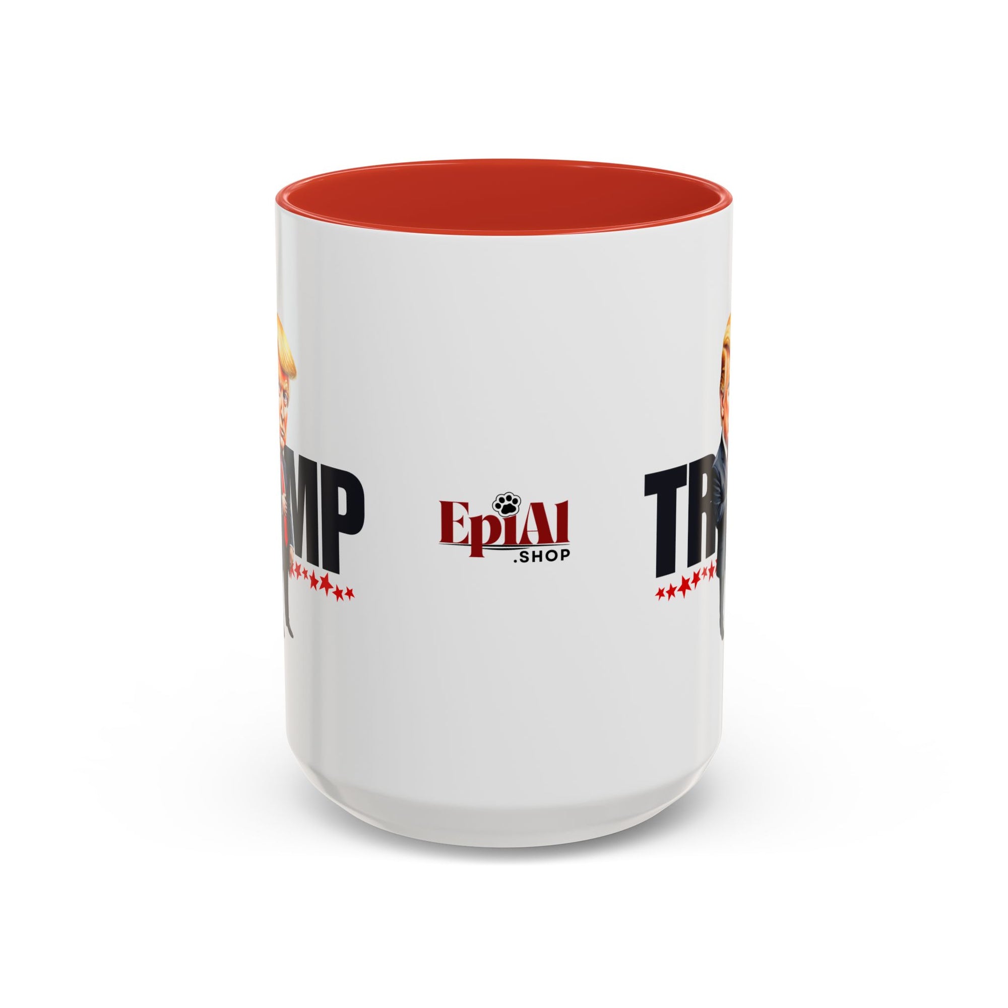 Trump Accent Coffee Mug - 11oz & 15oz, Bold Statement Mugs for Political Enthusiasts