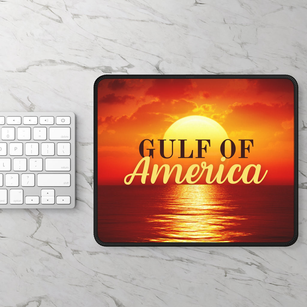 Gulf of America Sunset Gaming Mouse Pad Printify