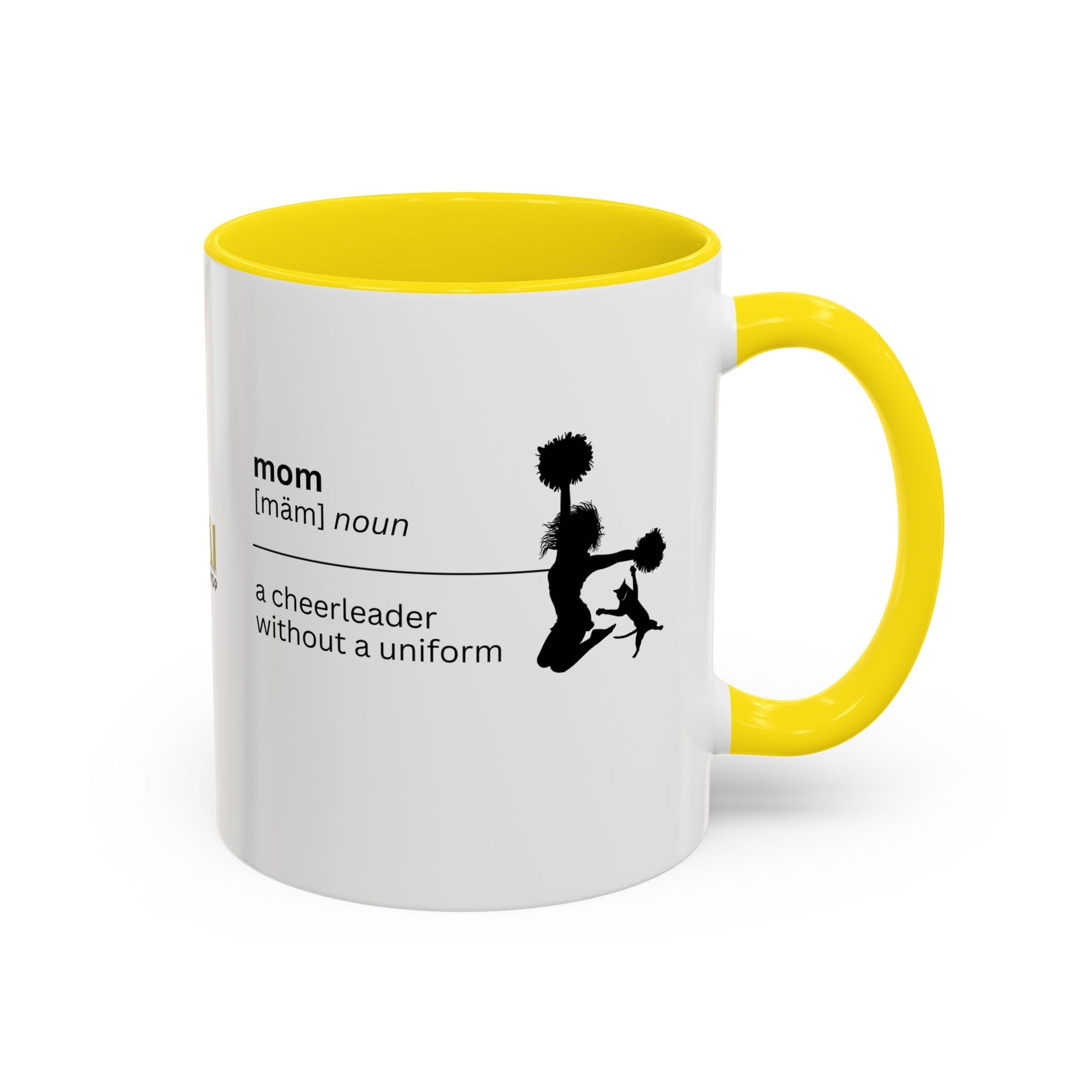 Mom Cheerleader Accent Coffee Mug - Perfect Gift for Moms