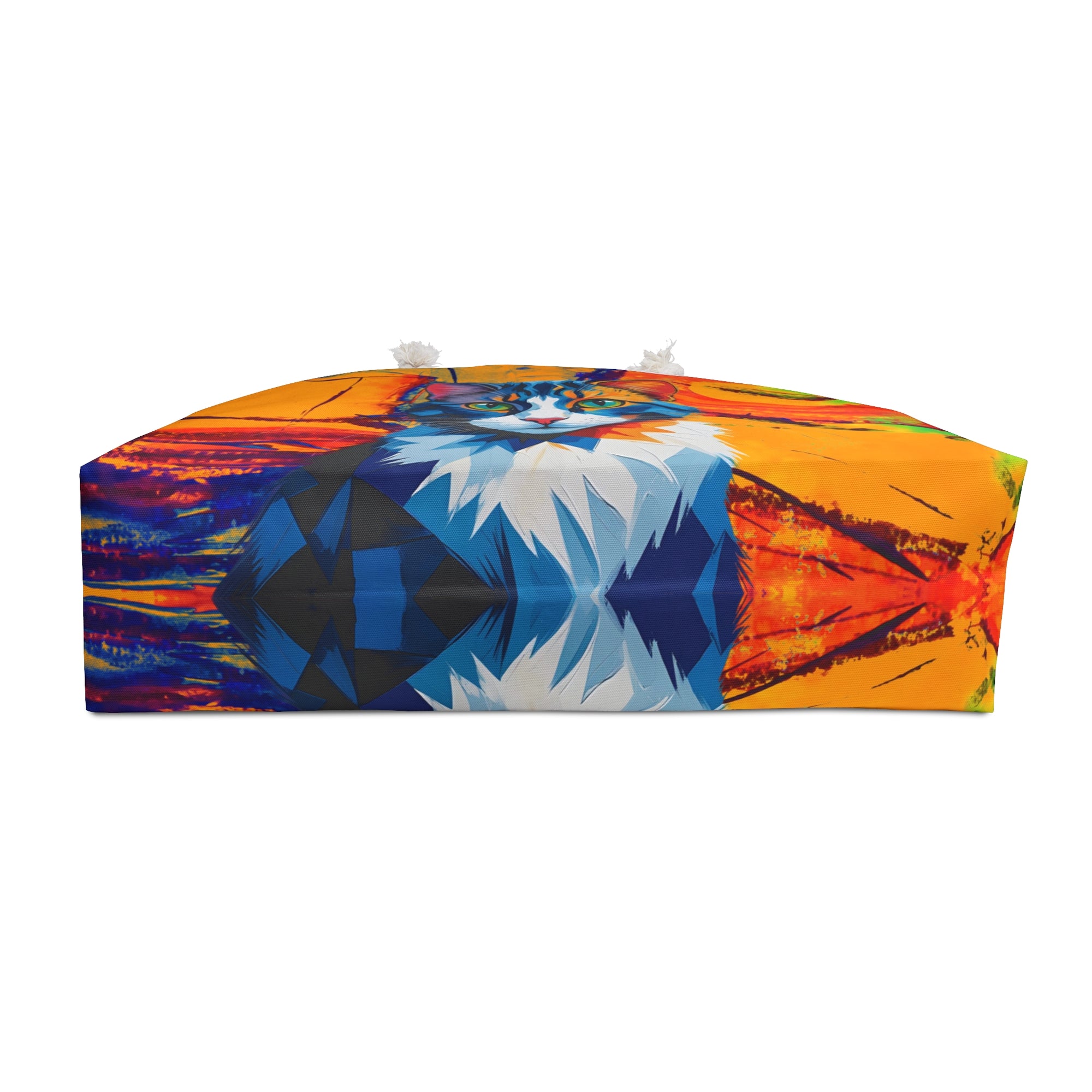 Abstract Cat Weekender Bag/Handbag