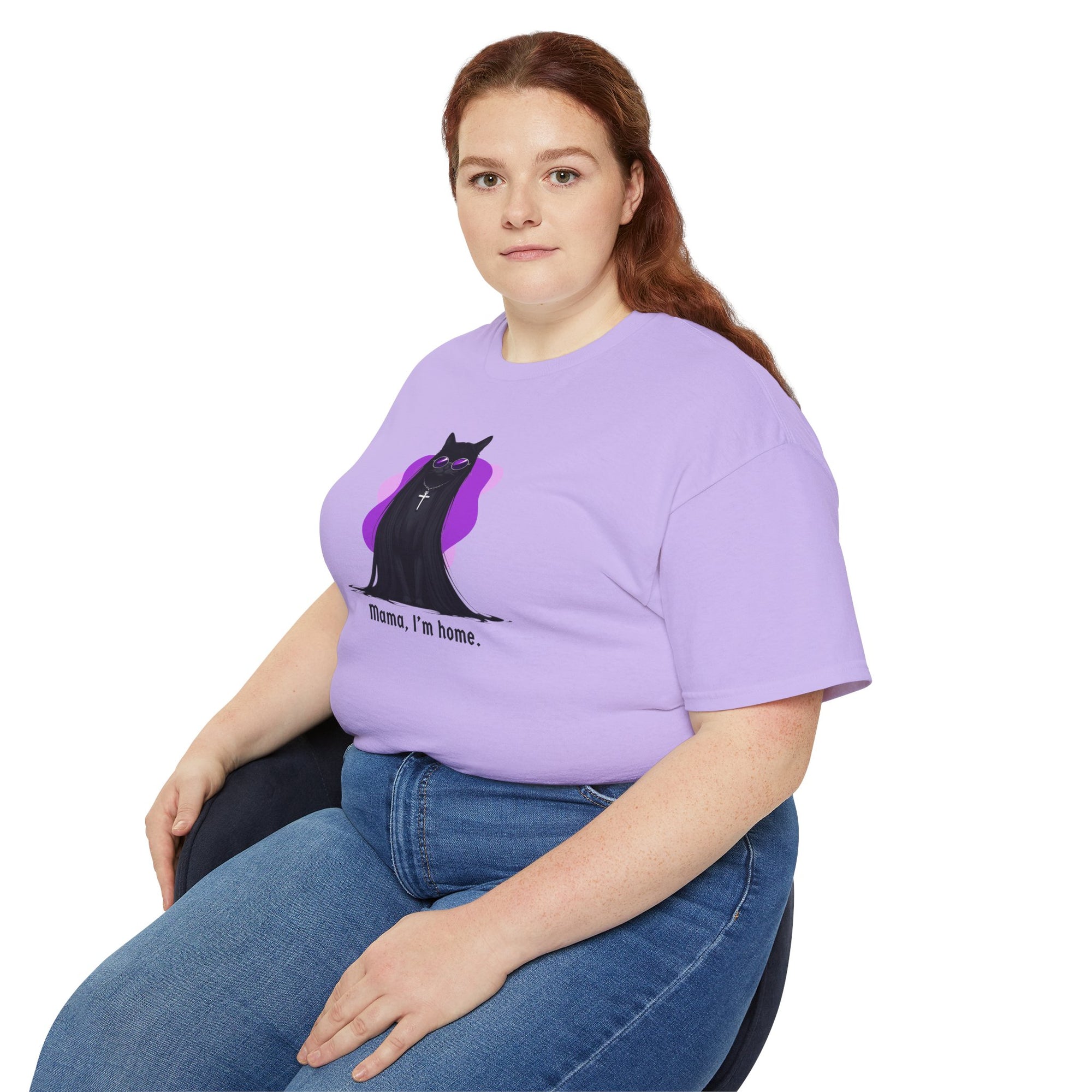 Mama I'm Home Ozzy Cat Graphic Tee