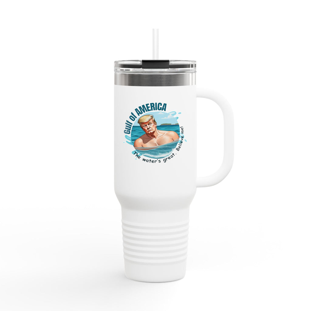 Insulated Travel Mug - American Gulf Design for Adventure Seekers