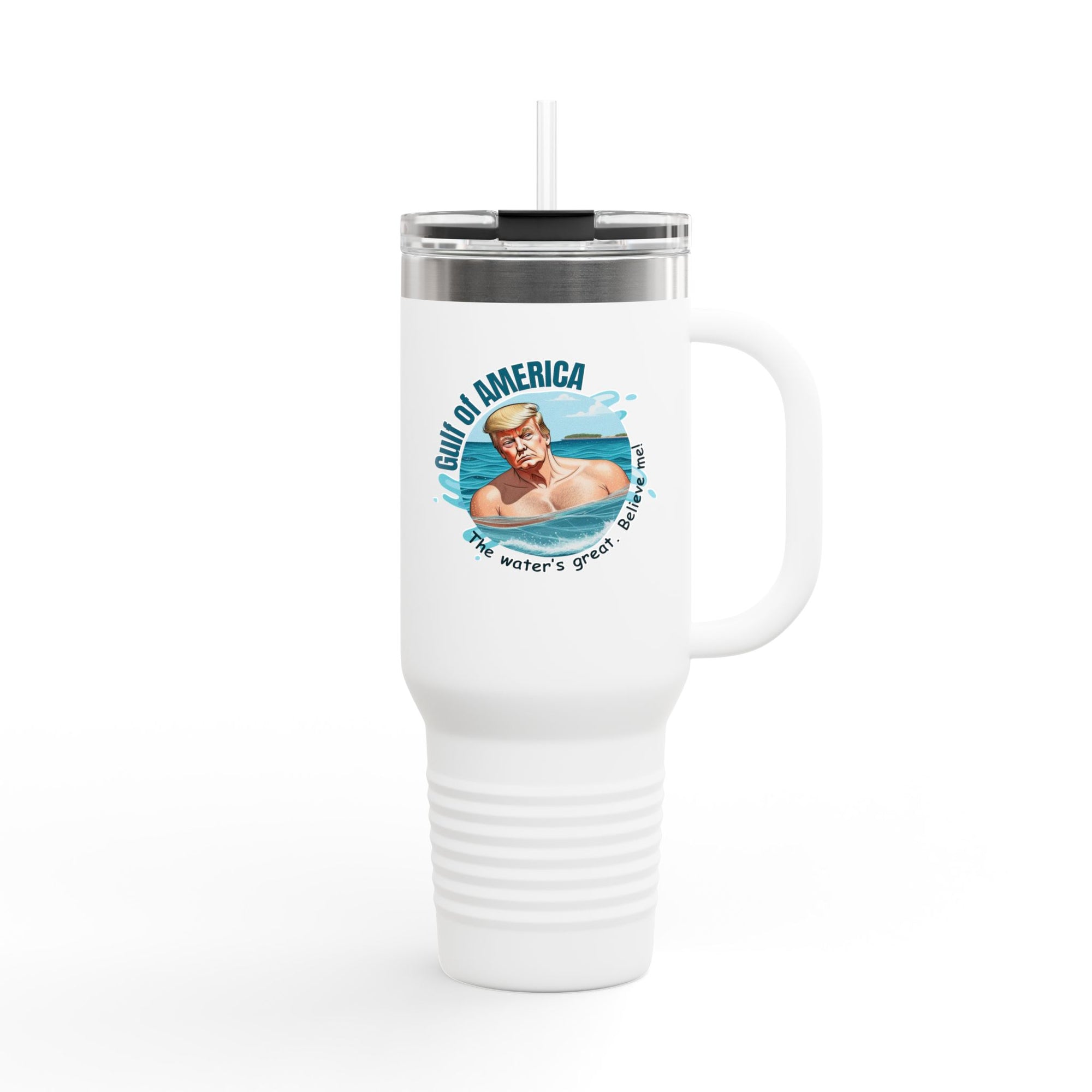 Insulated Travel Mug - American Gulf Design for Adventure Seekers