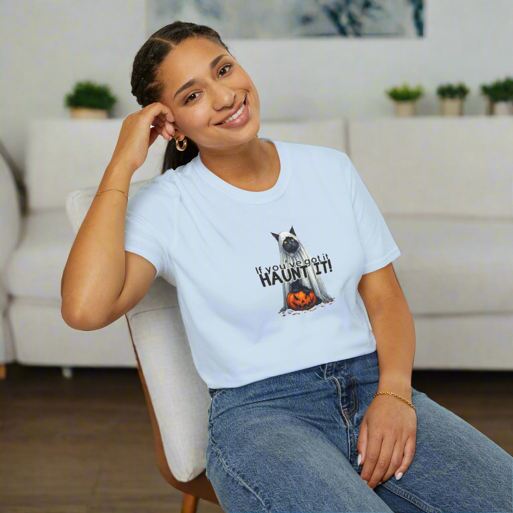 If You've Got It Haunt It Halloween Unisex Softstyle T-Shirt