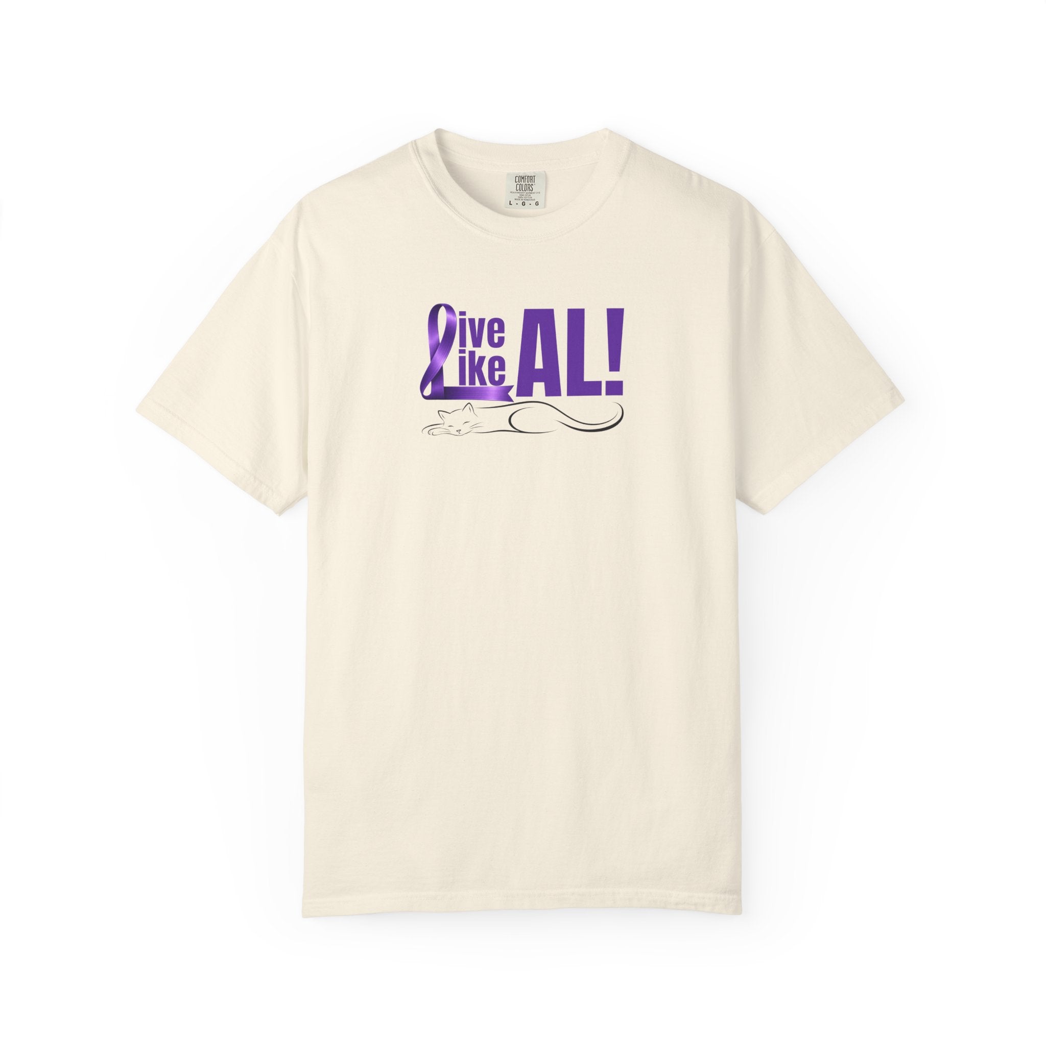 Live Like AL T-Shirt – Epilepsy Awareness Cat Tee