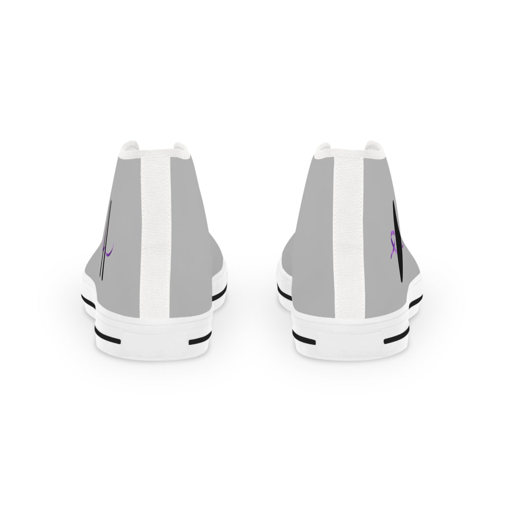 Pause & Play Men's High-Top Sneakers | Epilepsy Awareness Edition