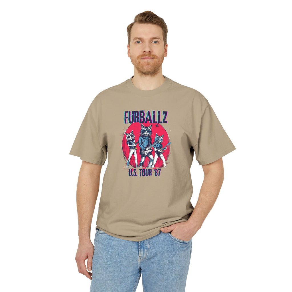 Furrballz Vintage 80s Style Graphic Band Tee