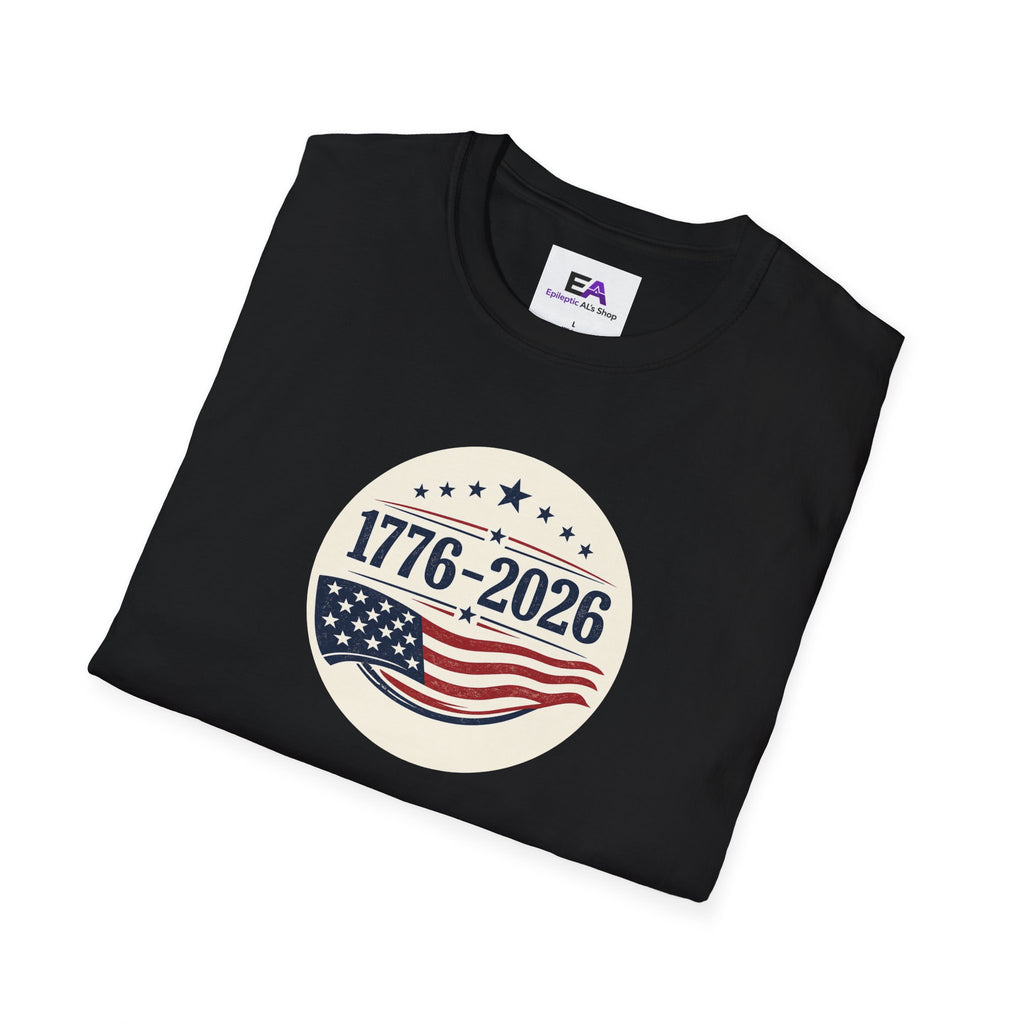 1776–2026 Patriotic T-Shirt | Vintage Americana USA Anniversary Tee