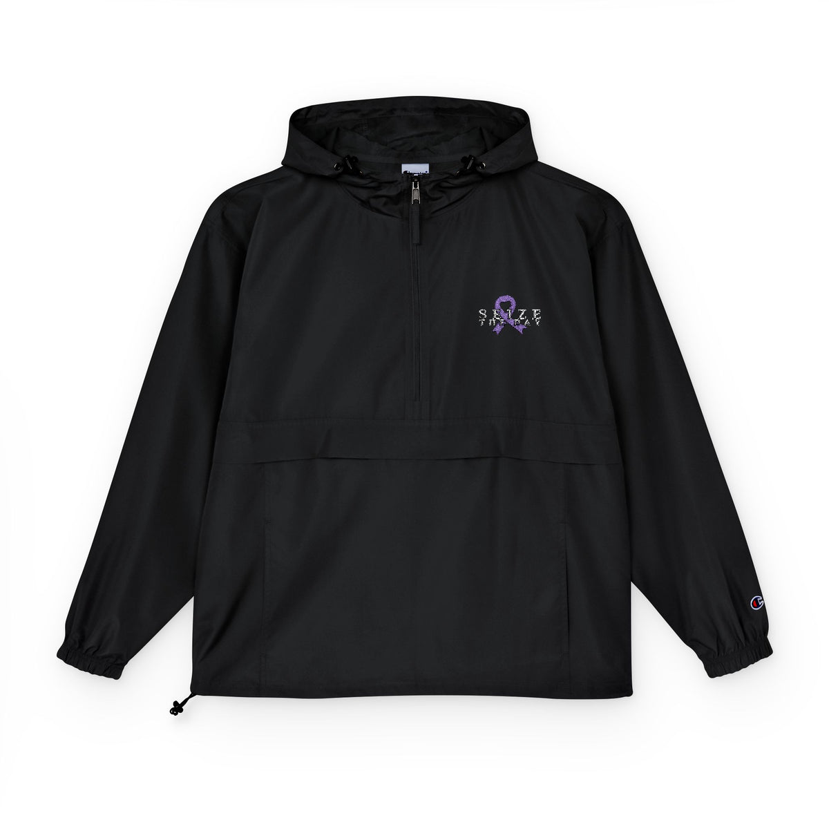 Champion Unisex Packable Anorak Jacket with Epilepsy Awareness Design