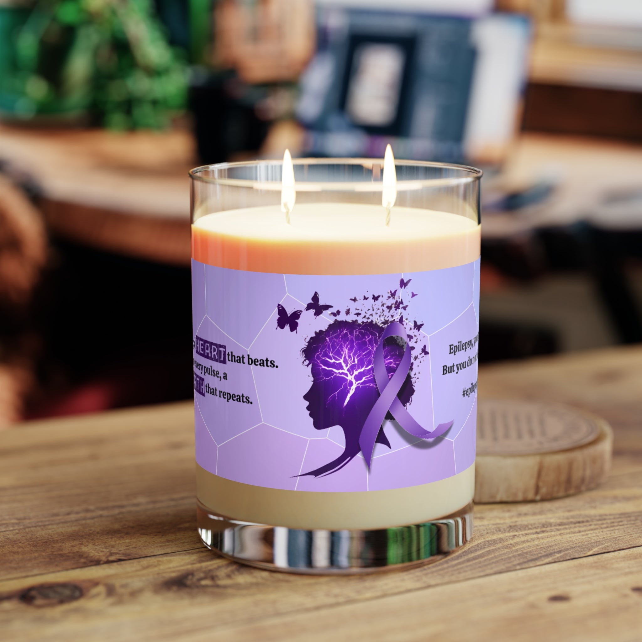 I Am a Soul Scented Candle - Full Glass, 11oz - EpiAl's Shop