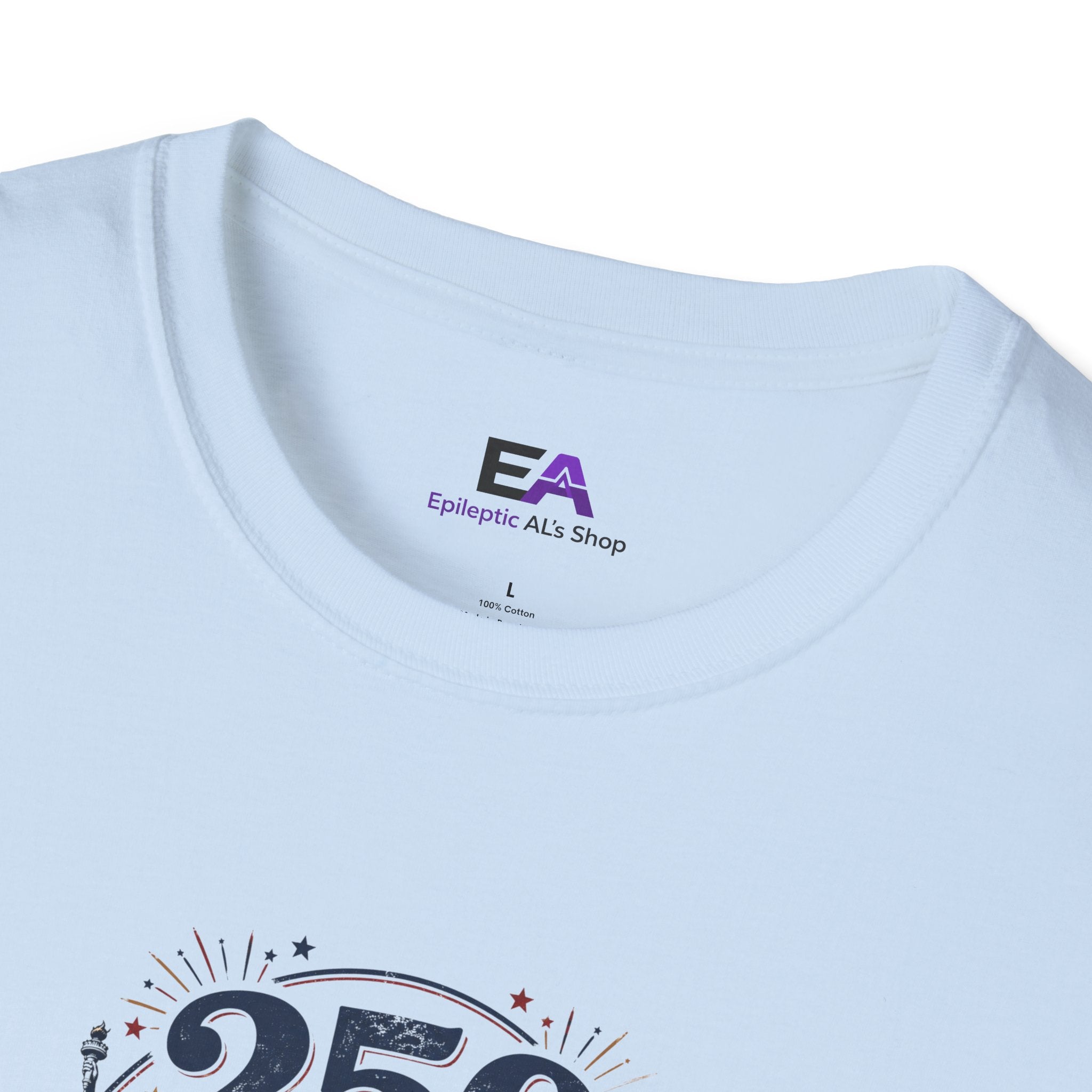 250 Years Later Here We Are T-Shirt | Patriotic Americana Graphic Tee