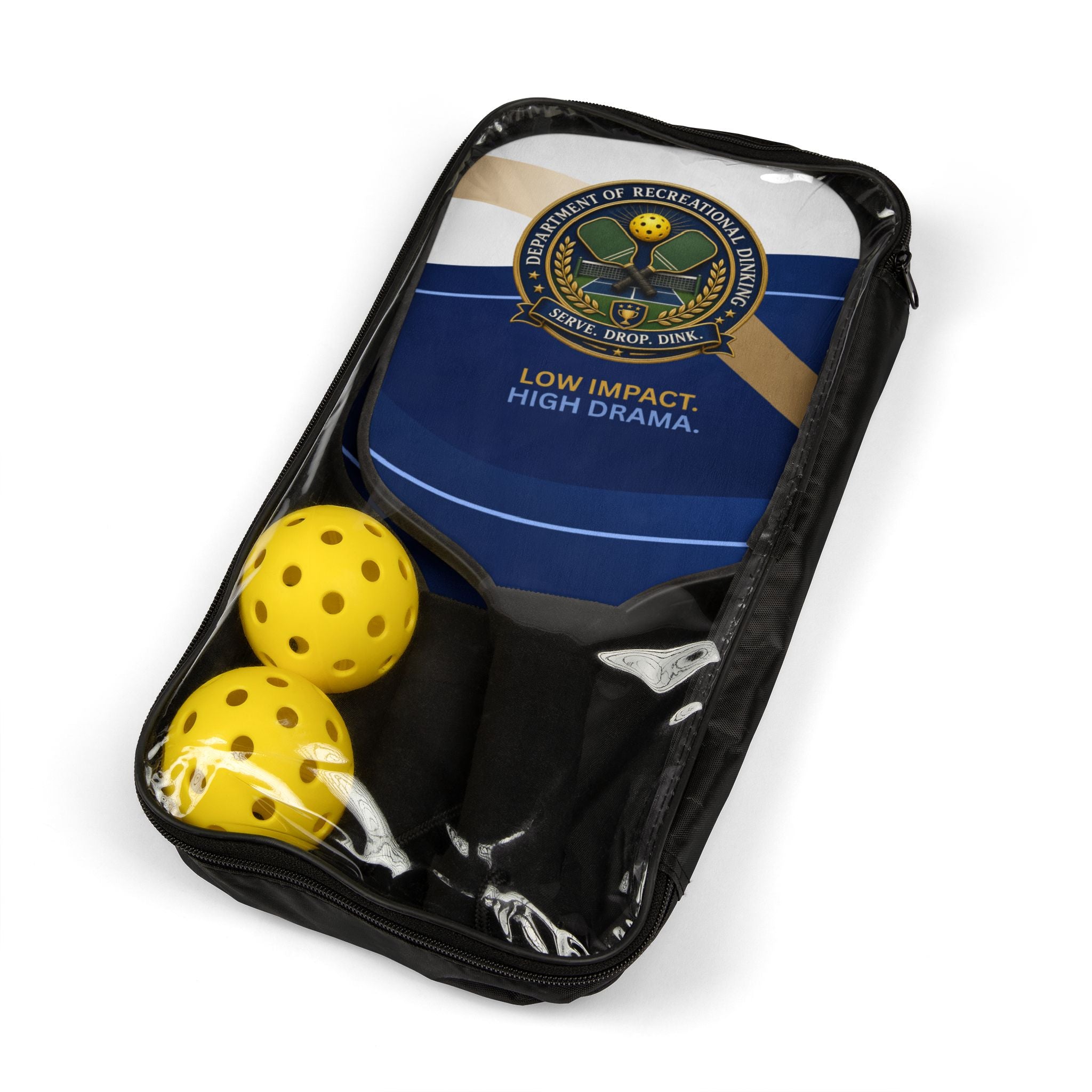 Low Impact, High Drama Pickleball Paddle Set