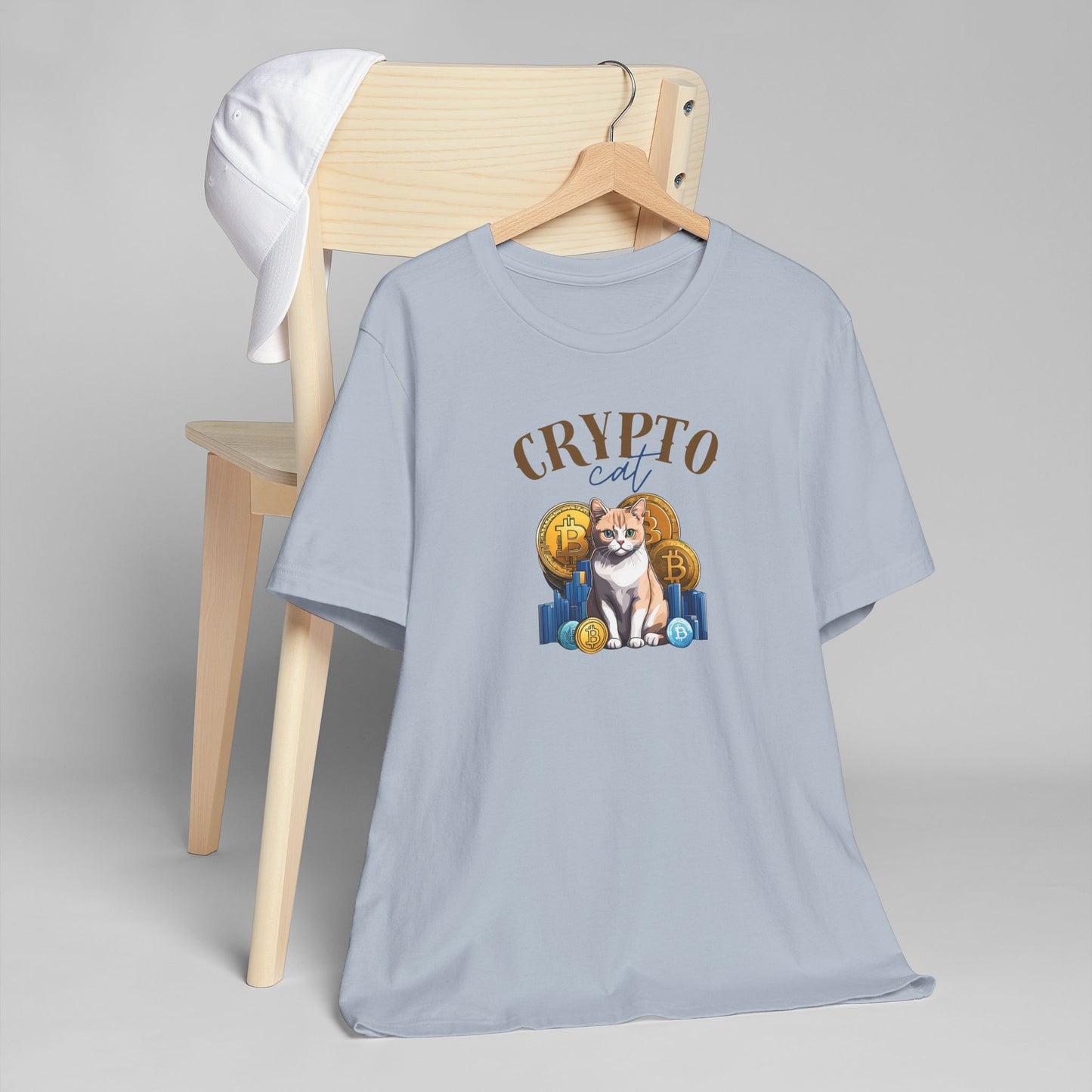 Crypto Cat Unisex Jersey T - Shirt - T - Shirt - Epileptic Al’s Shop