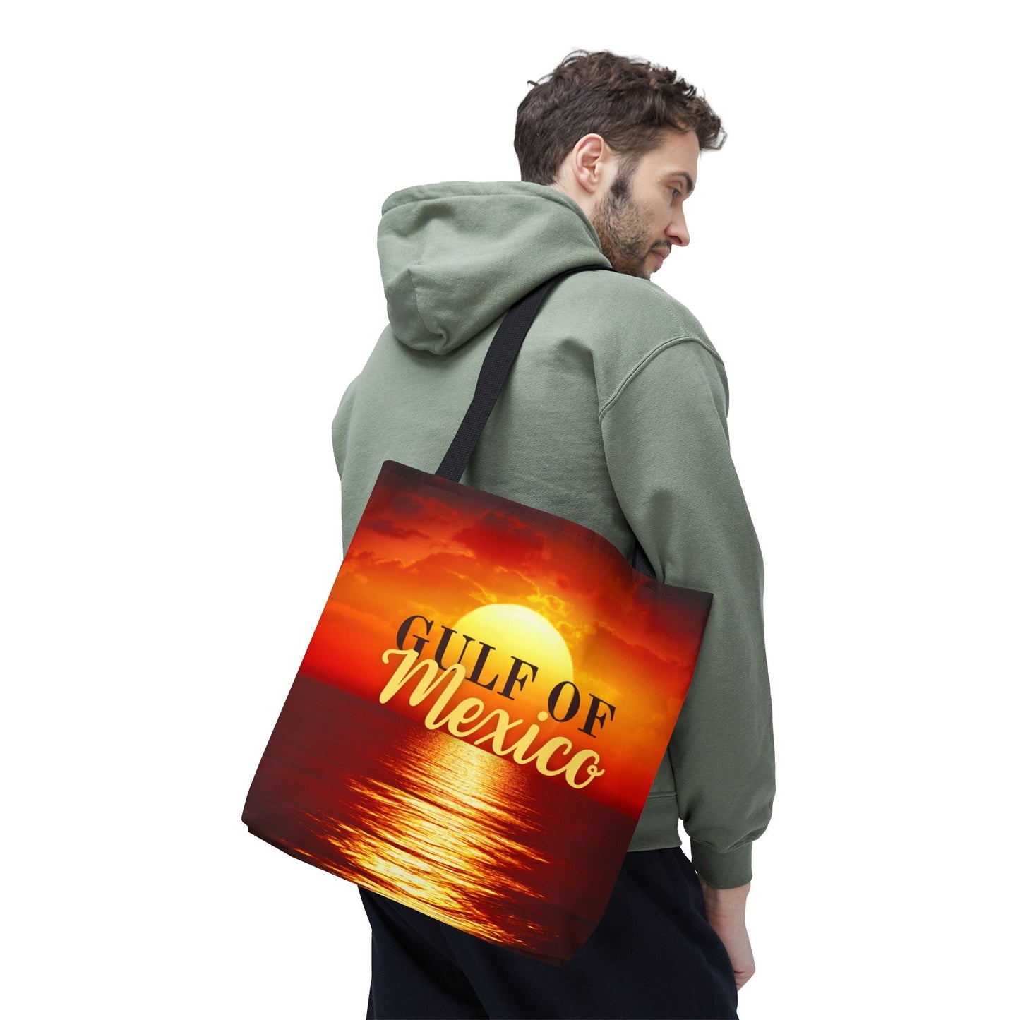 Gulf of Mexico Sunset Tote Bag - Chic Beach Accessory Printify