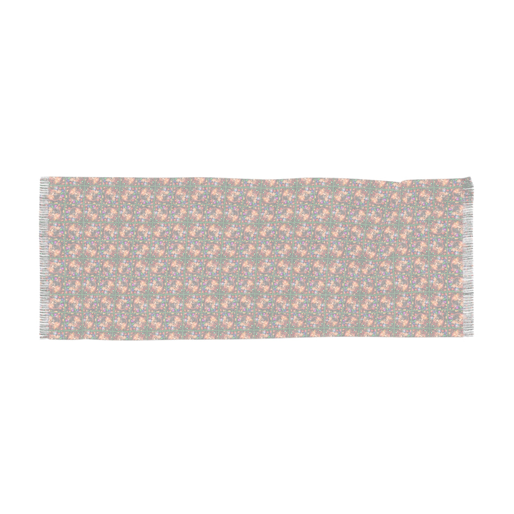 Christmas Lights Kitty Light Scarf