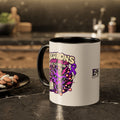 Neurons Gone Wild: Greatest Hits Epilepsy Awareness Accent Coffee Mug (11oz/15oz)