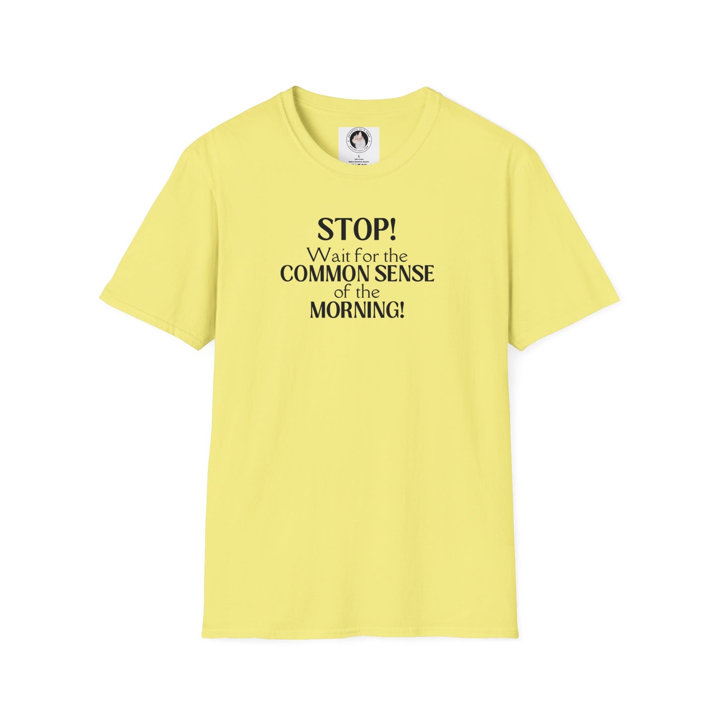 Common Sense Unisex Softstyle T - Shirt - T - Shirt - Epileptic Al’s Shop