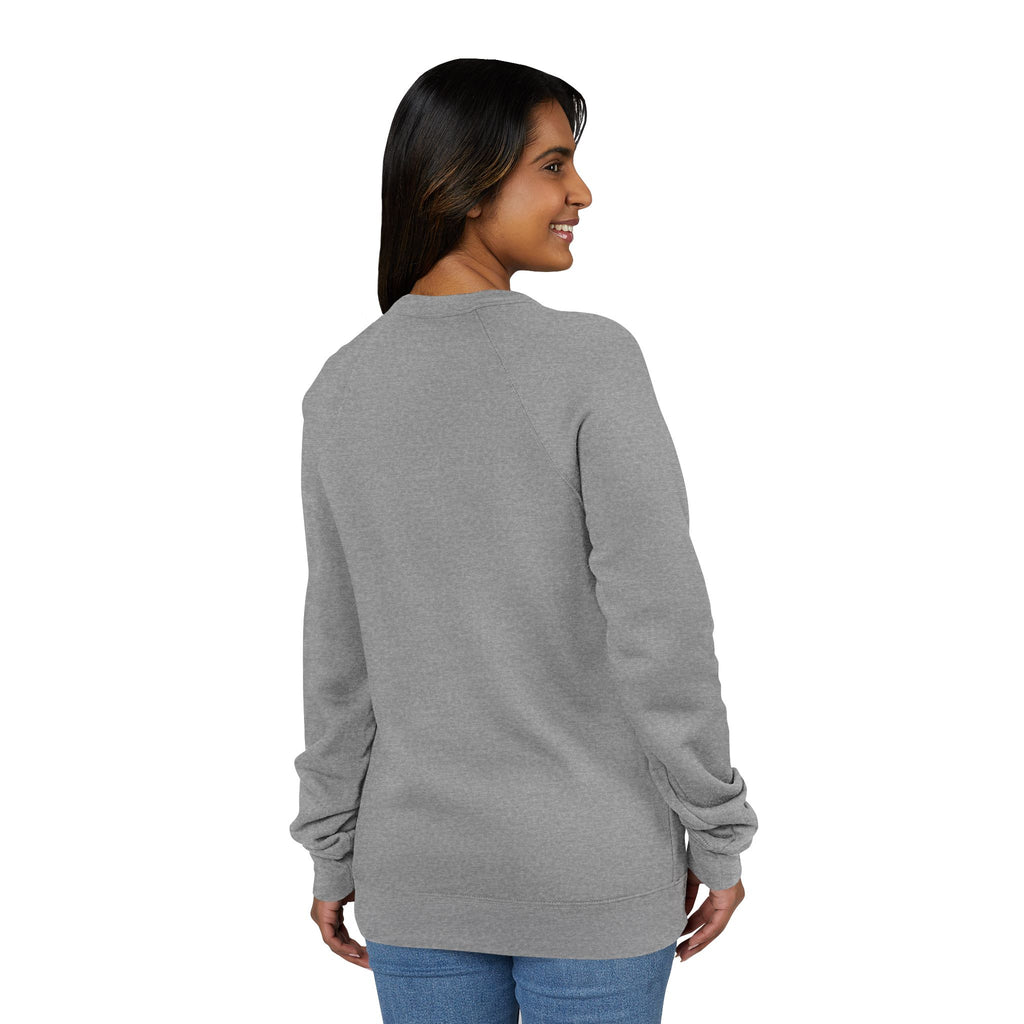 Mildly Possessed Black Cat Raglan Sweatshirt