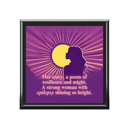 Empowering Epilepsy Jewelry Box - Resilience & Strength Design