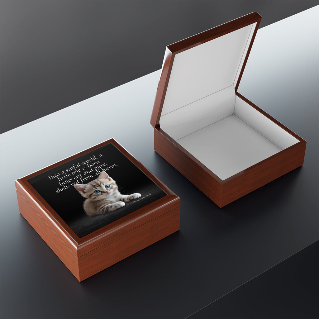 A Little One is Born Jewelry Box