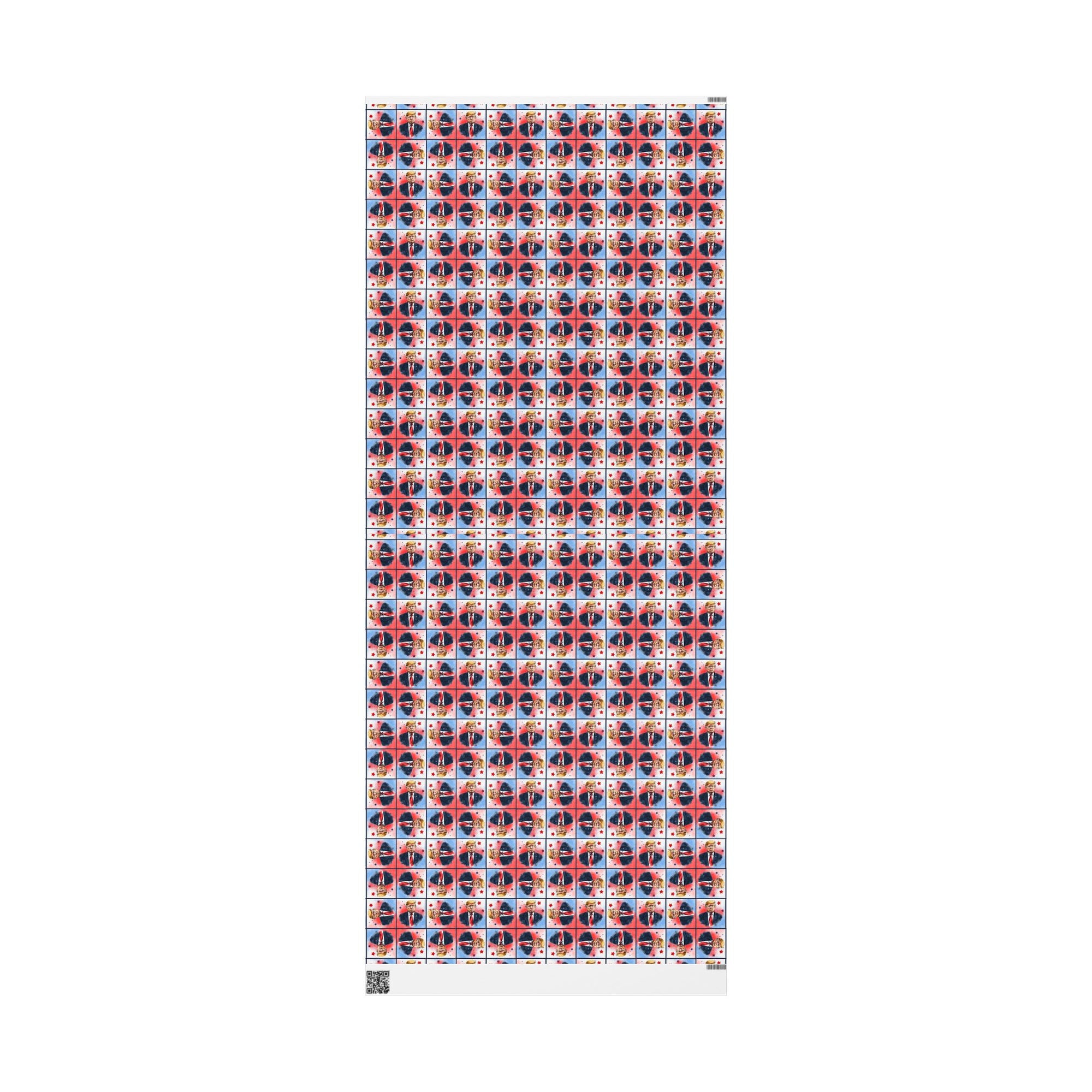 Stars & Trump Wrapping Paper, All Purpose
