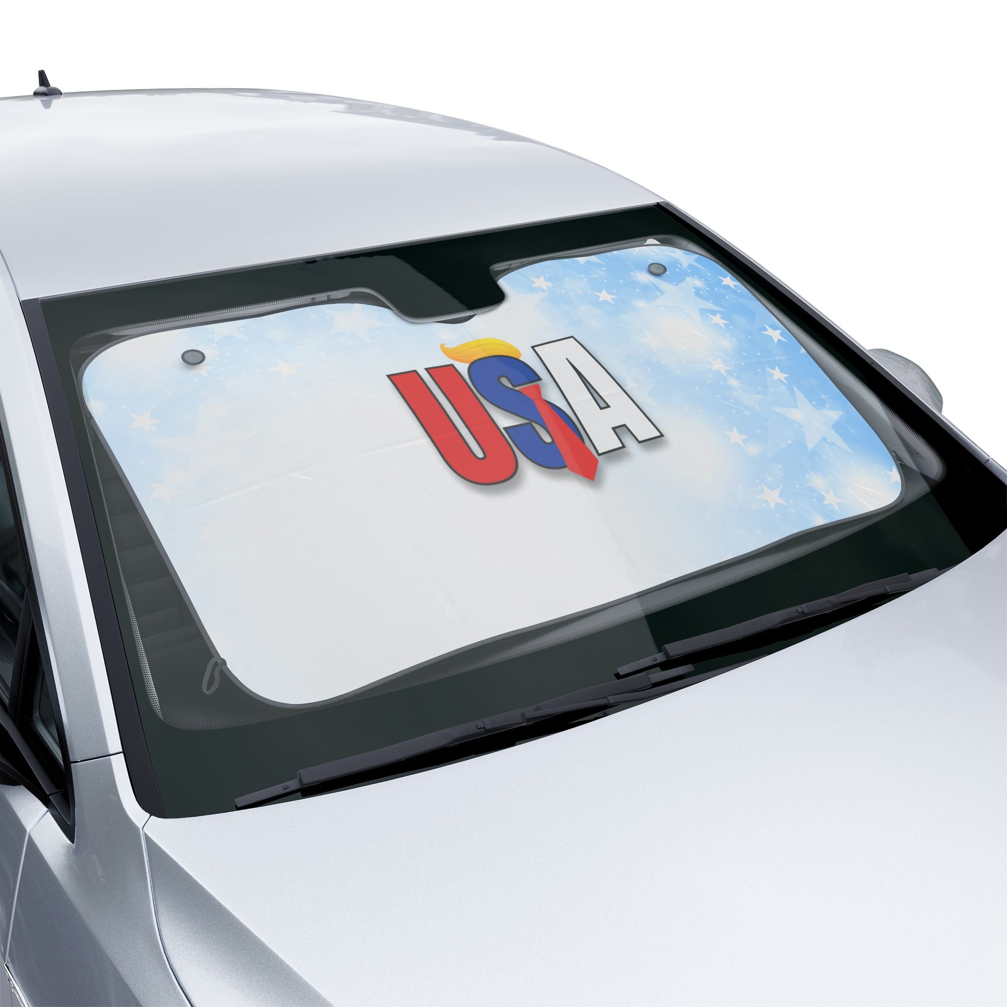 USA Car Sun Shades - Sun Protection for Summer Road Trips