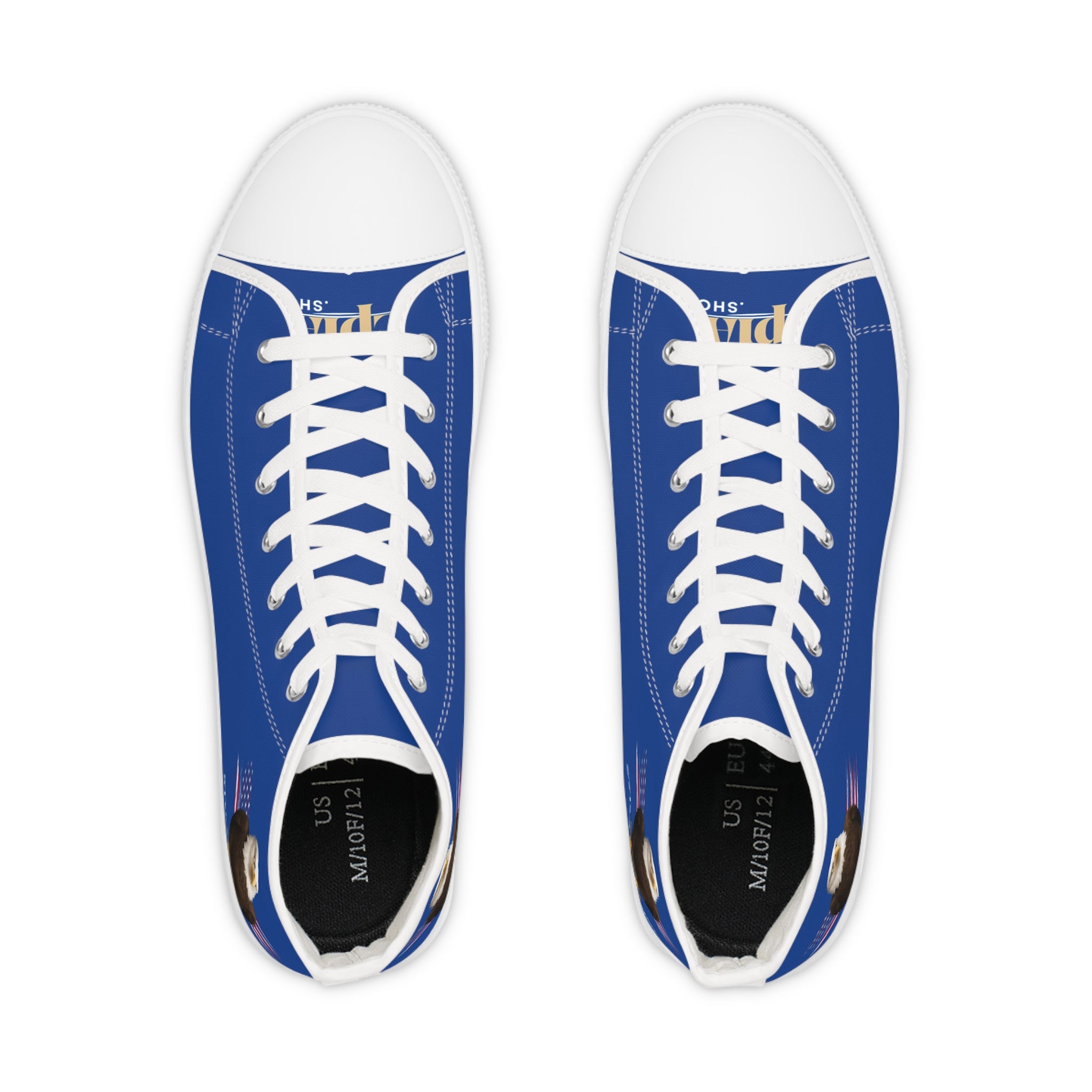 Still Standing Eagle Men’s High-Top Sneakers
