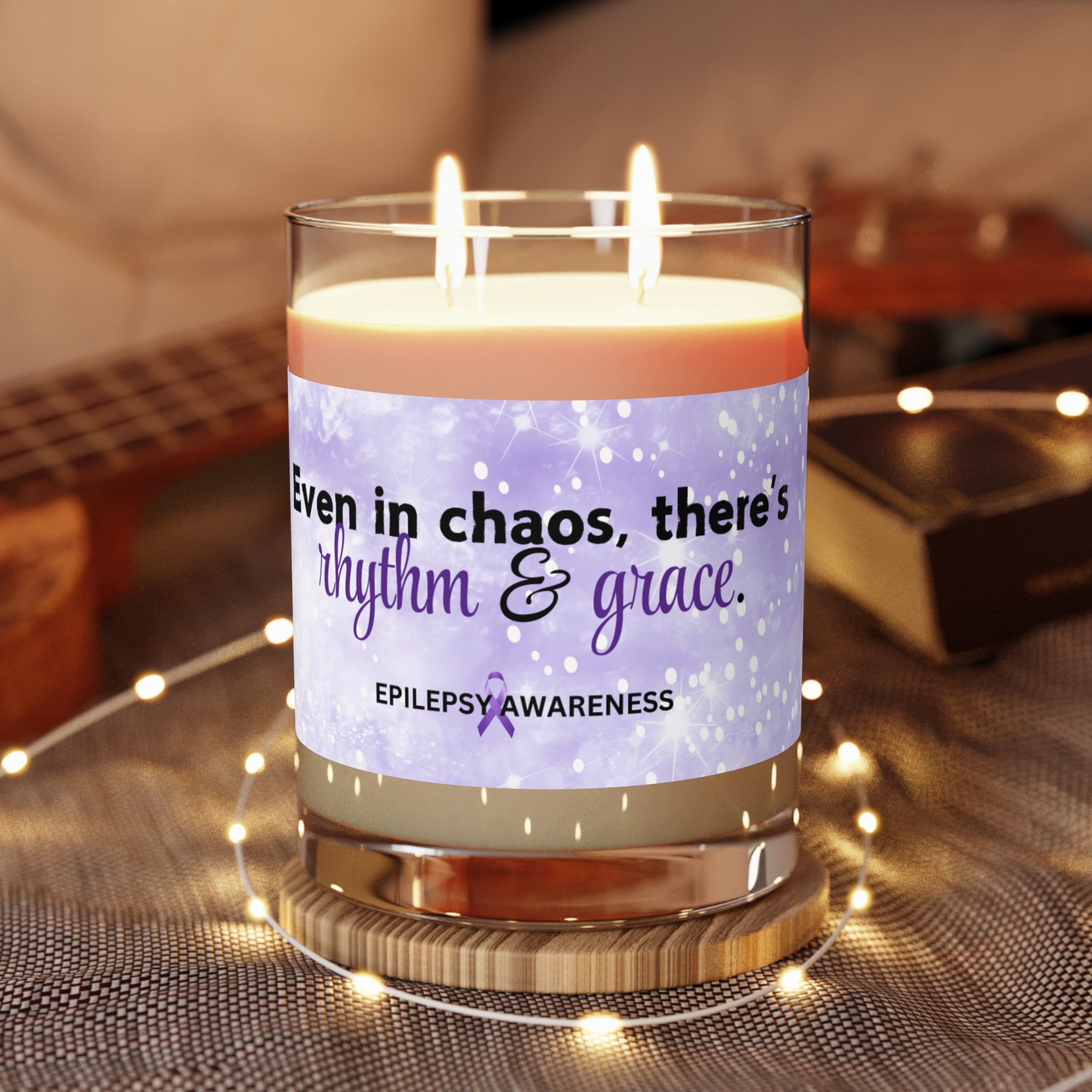 Chaos, Rhythm & Grace Scented Candle - Full Glass, 11oz - EpiAl's Shop