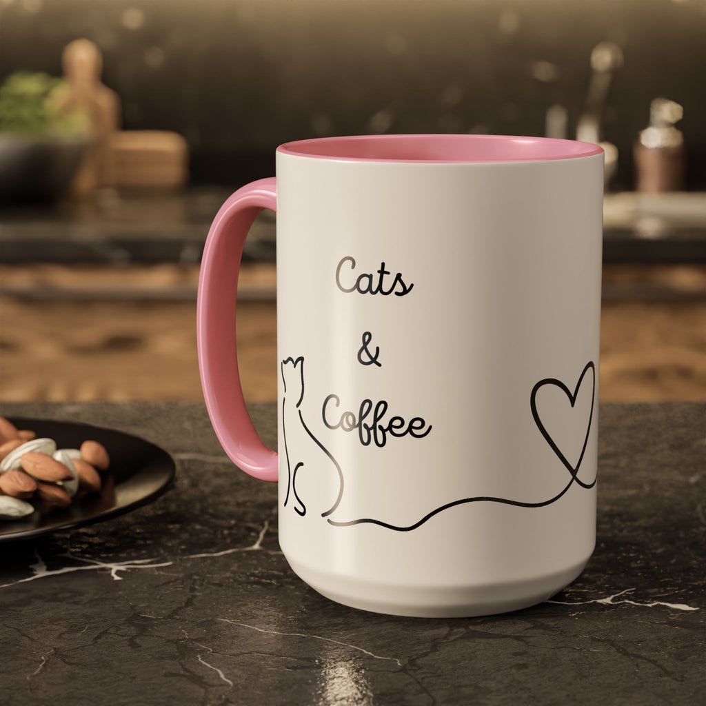 Hugs & Mugs Vibrant Color Coffee Mug